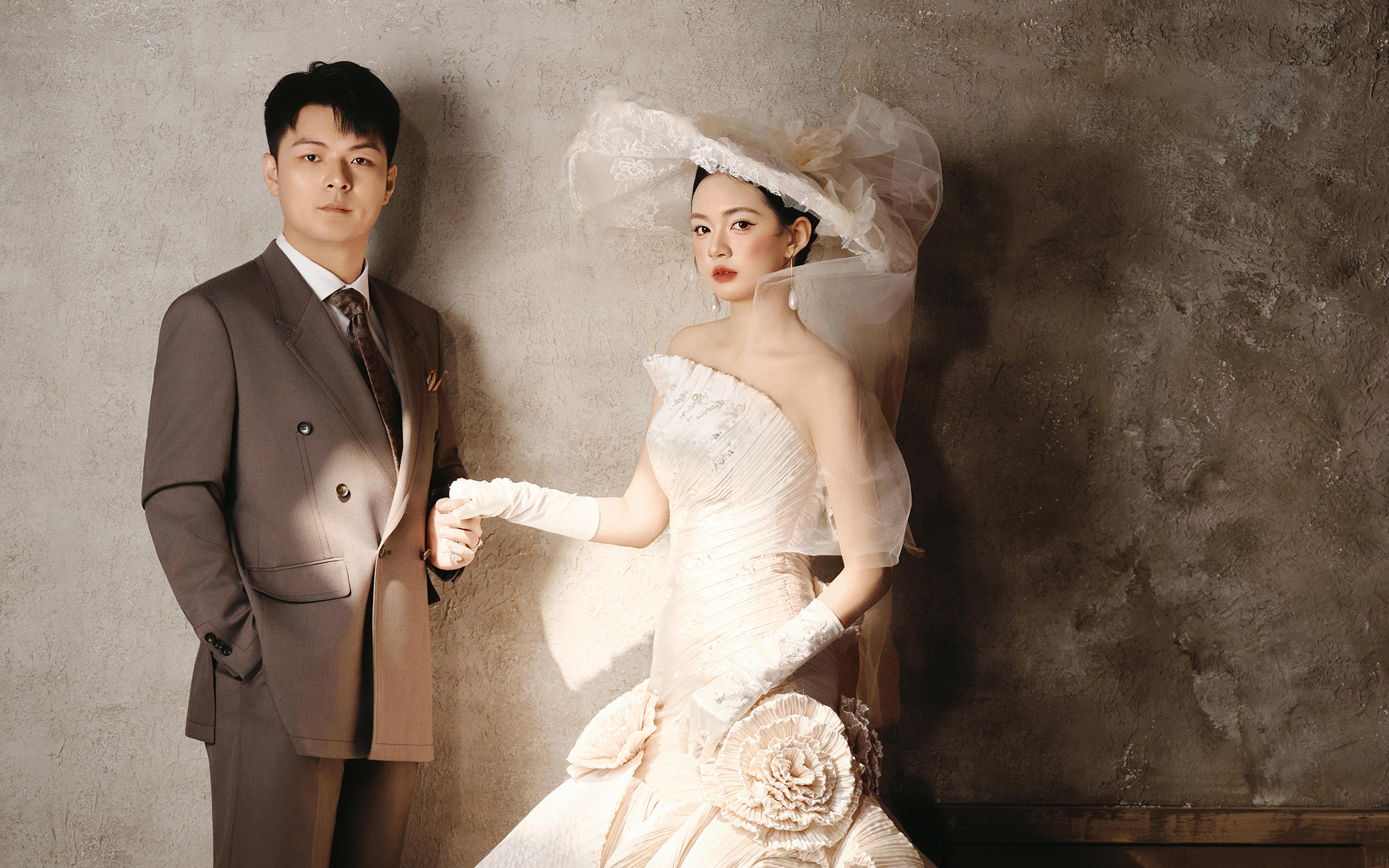 法式復古的大帽子帶來的氛圍感??