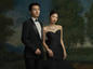 在合肥，选的黑色婚纱被拍成了高定油画