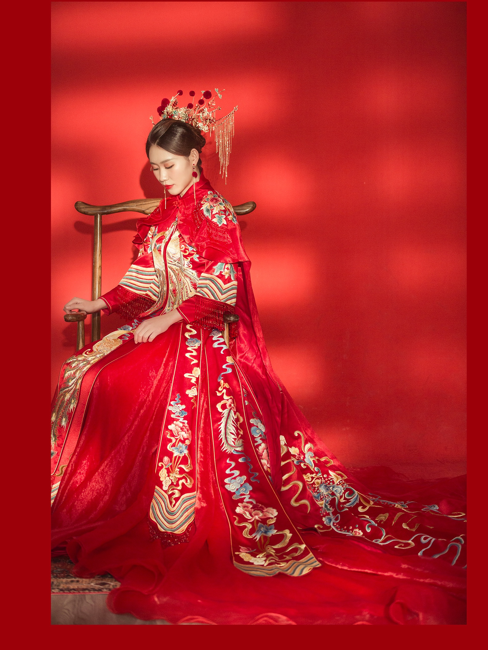婉唐婚纱超值秀禾婚纱套餐