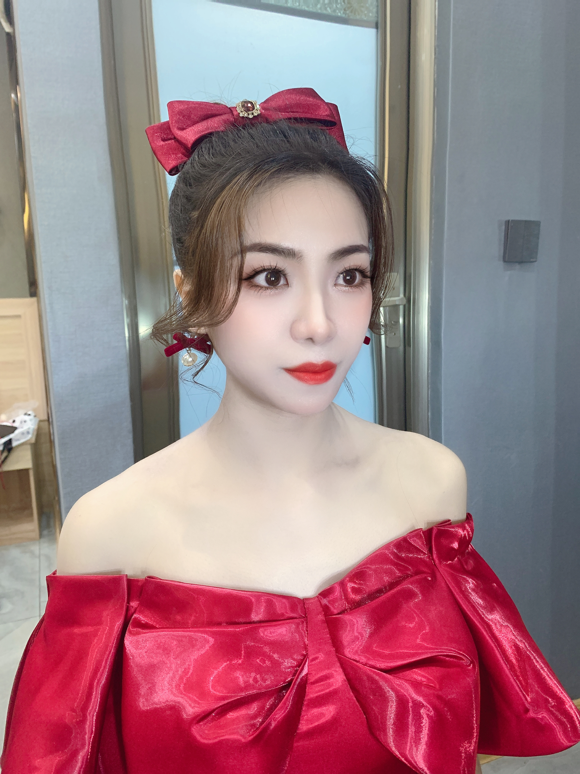 新娘过门妆 中式新娘造型+妆容