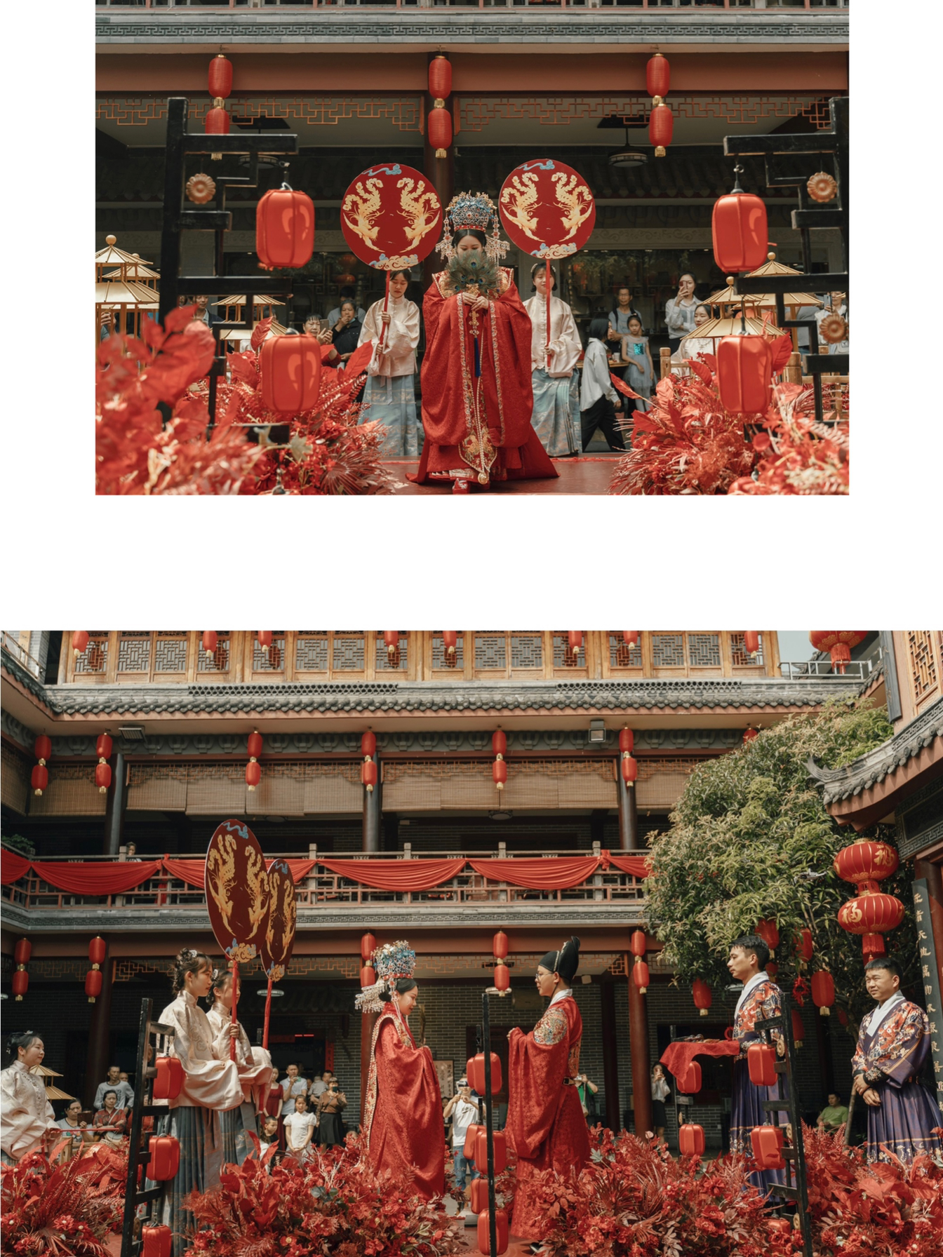 穿越到明制与你相思相守｜明制婚礼造型｜