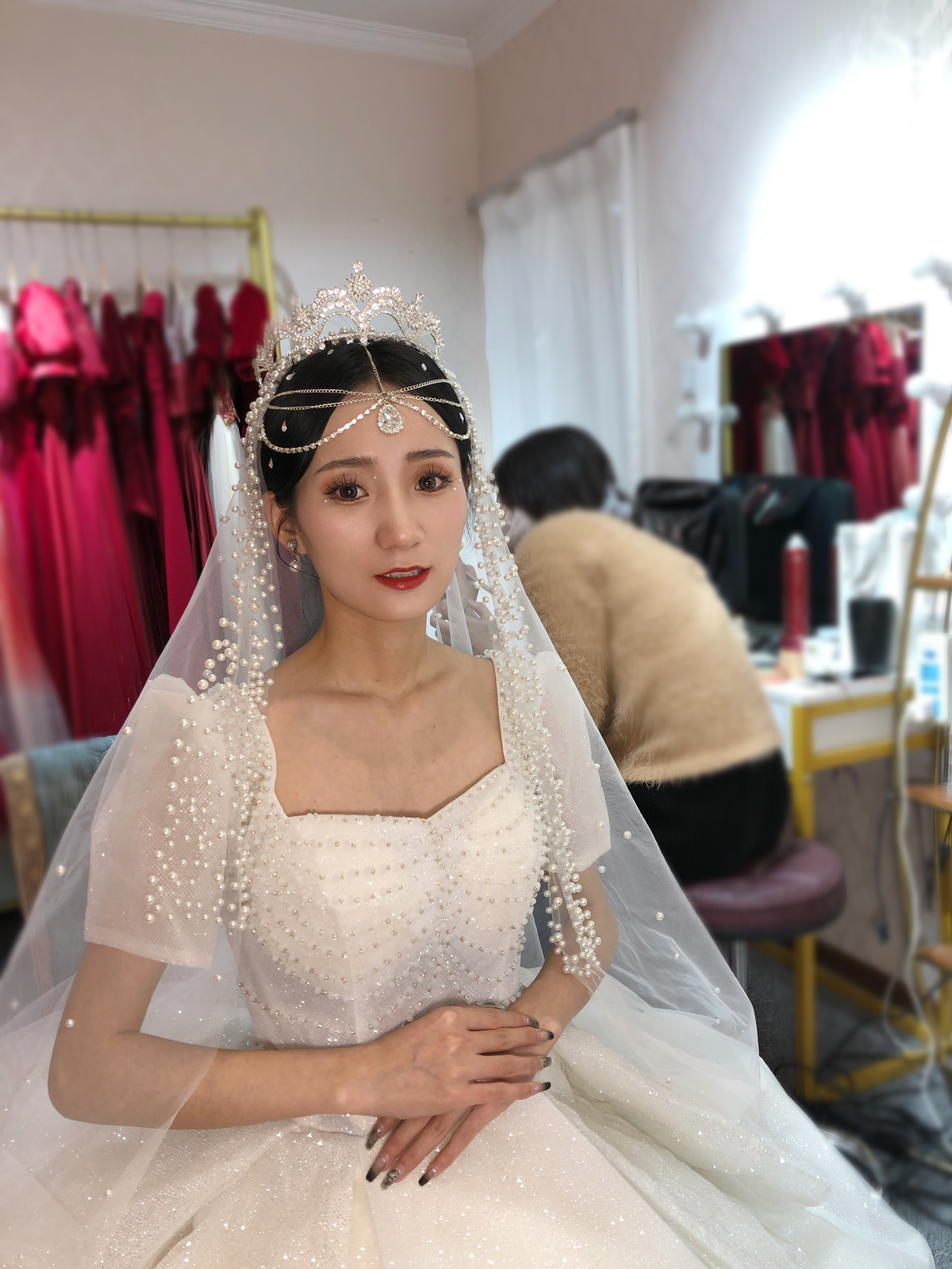 西安新娘妆婚礼跟妆全程跟妆