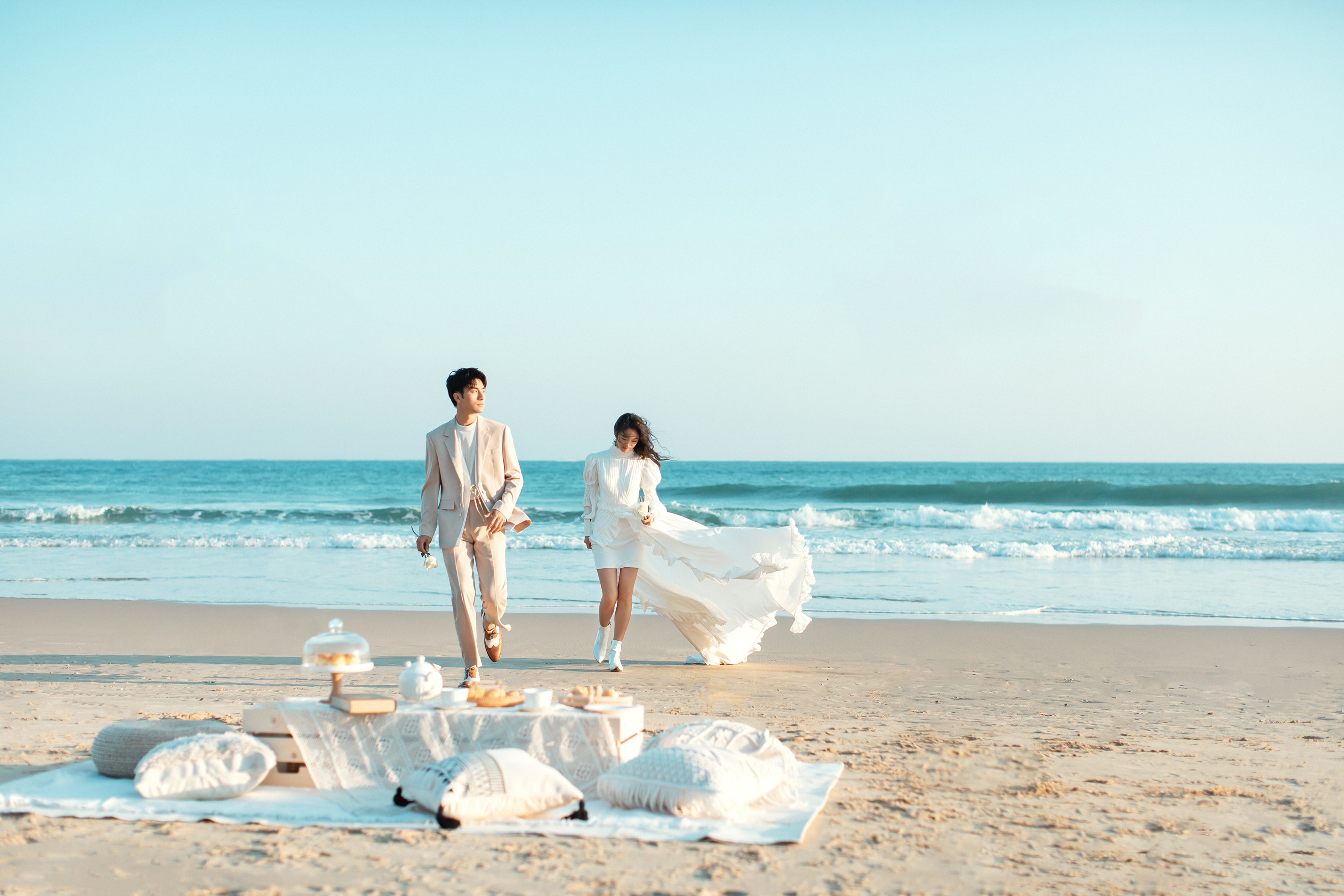 【新品上线】高端定制婚纱摄影-玫瑰海岸
