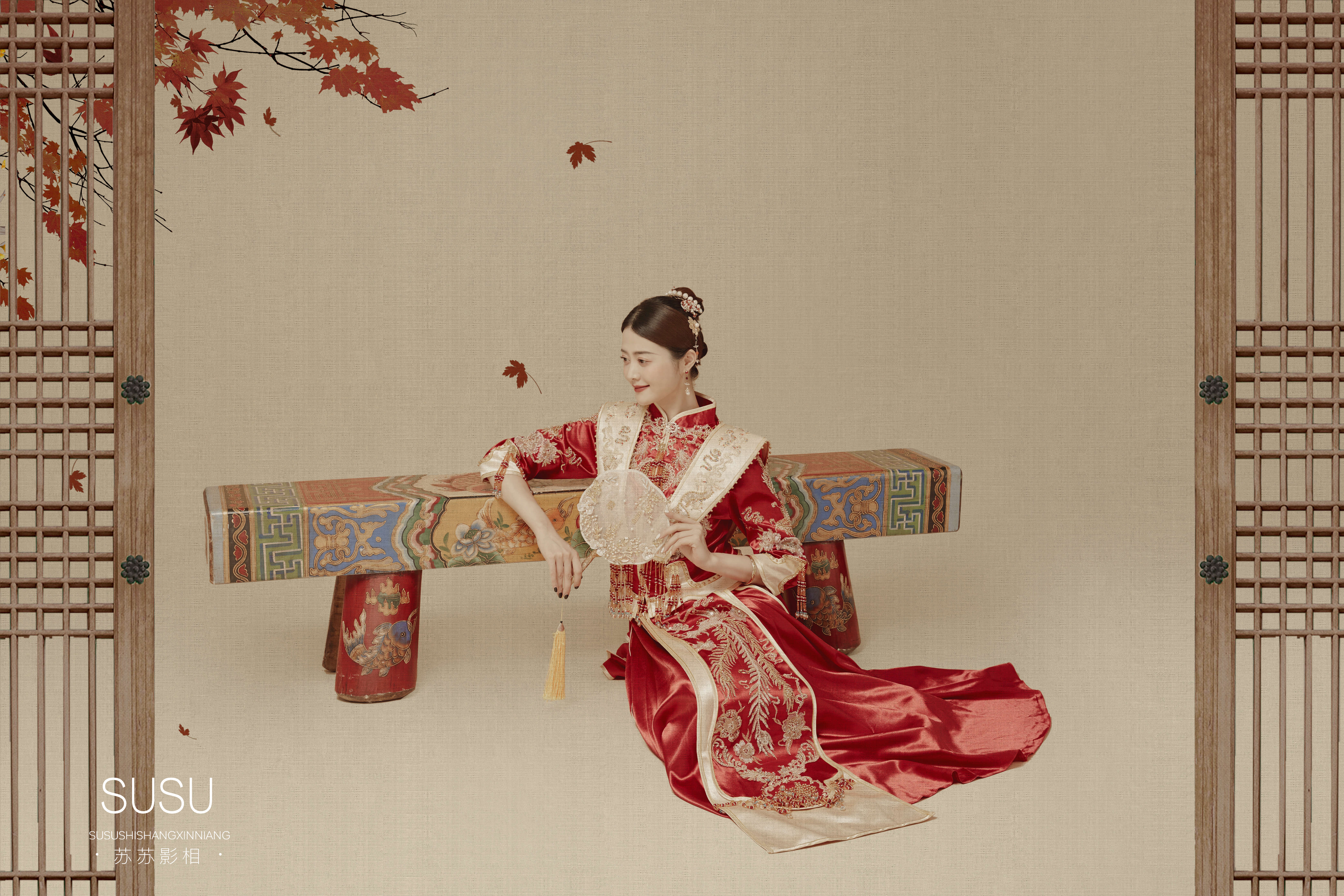 终于解锁囍嫁风粉砂质，成片出乎意料的好看