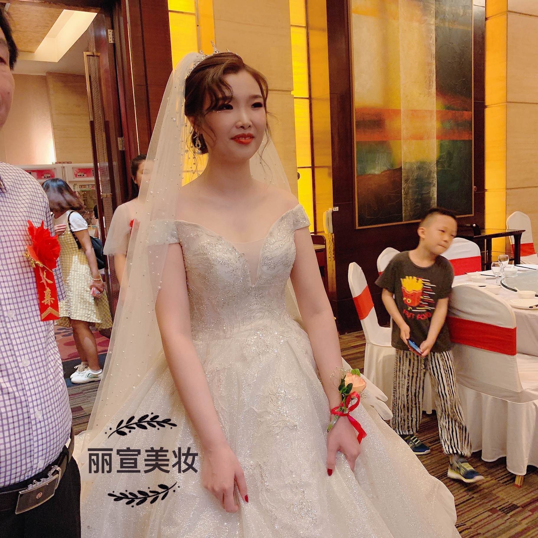 当单眼皮女生遇上婚期，同样可以惊艳全场哦！