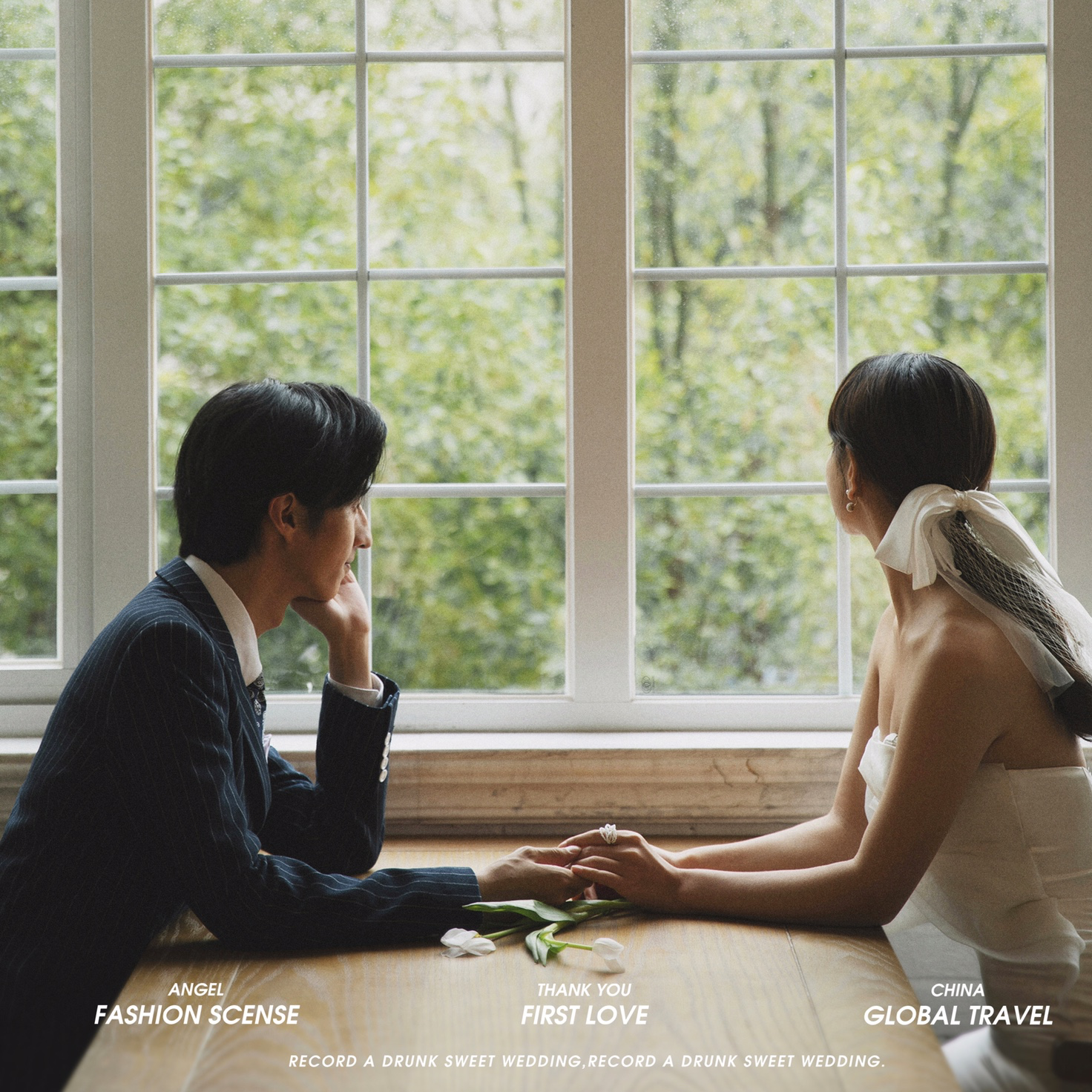 郑州久回摄影室内婚纱照客片