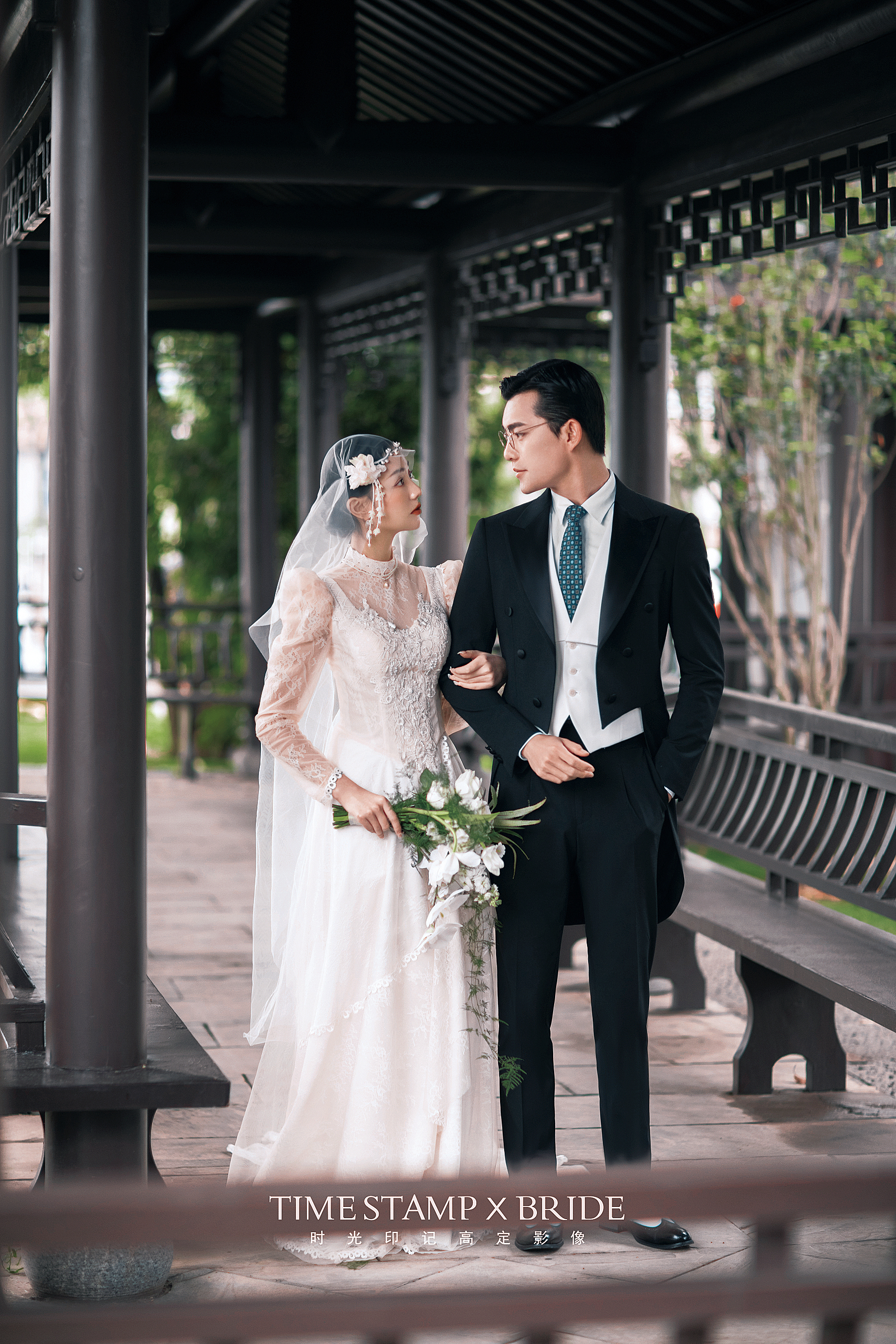 惊艳朋友圈的园林婚纱照 | 浪漫复古民国风