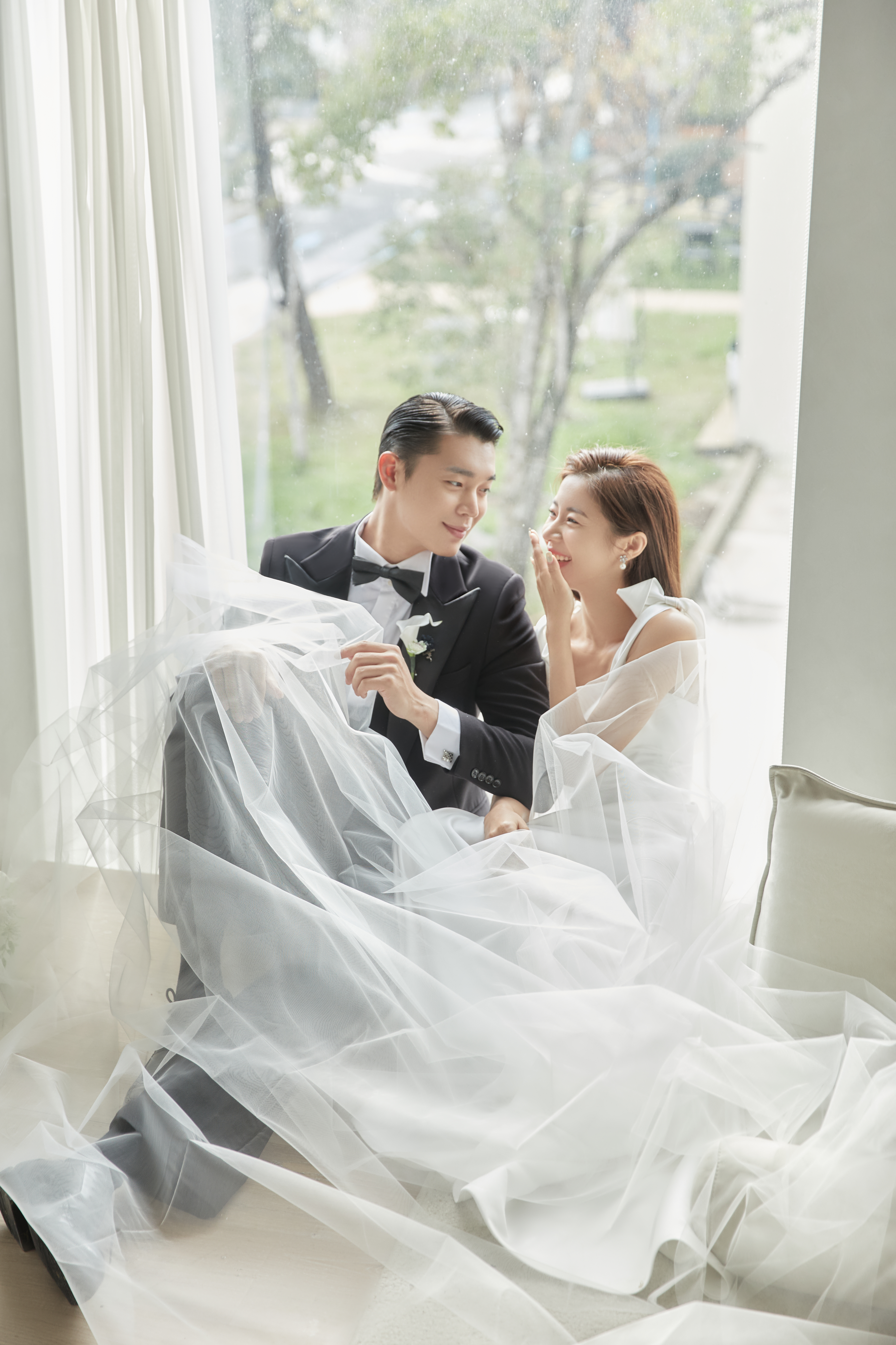 光影浪漫内景婚纱照