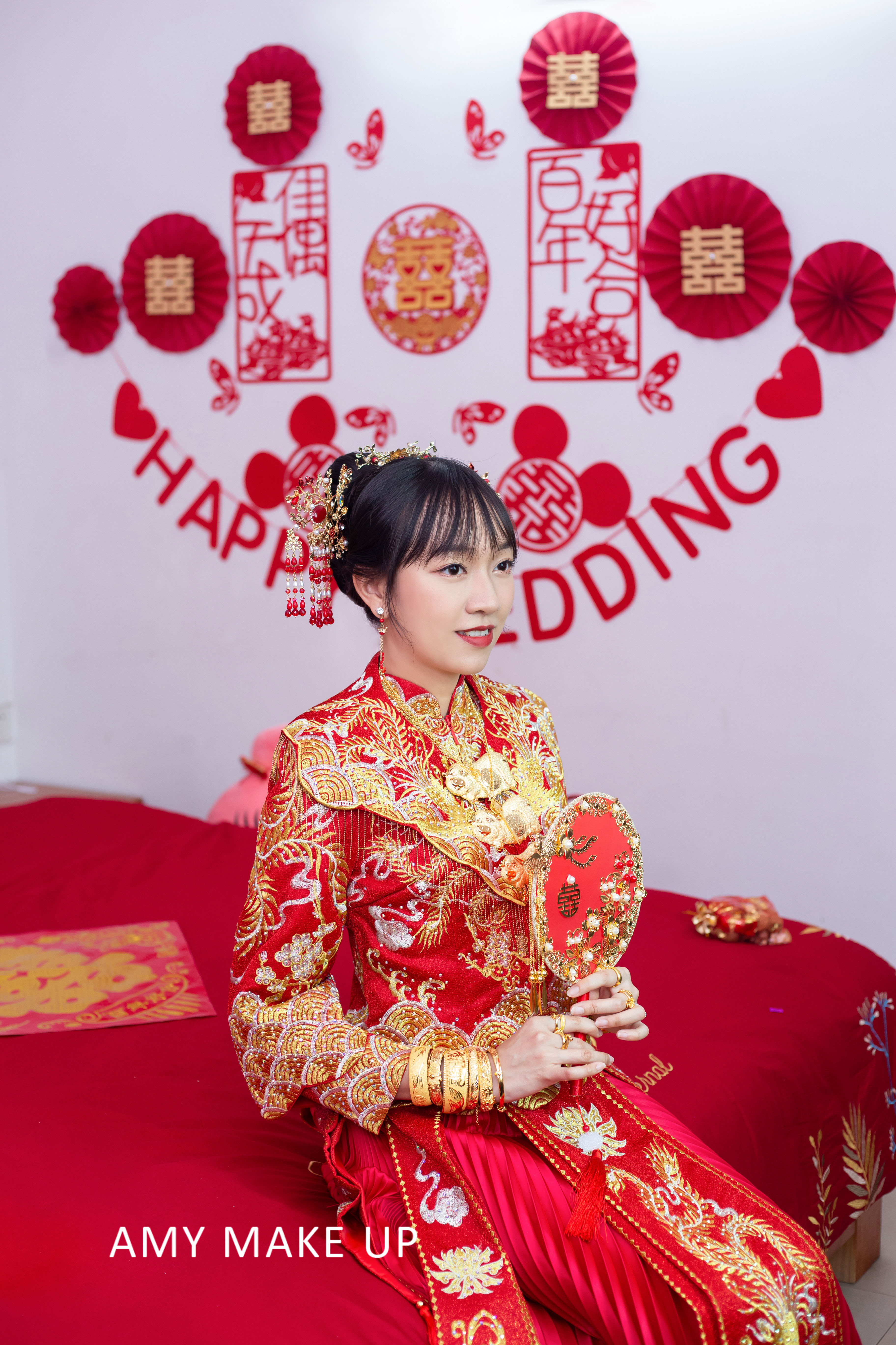 热卖推荐】首席化妆师全日婚礼跟妆+伴娘妆+妈咪妆