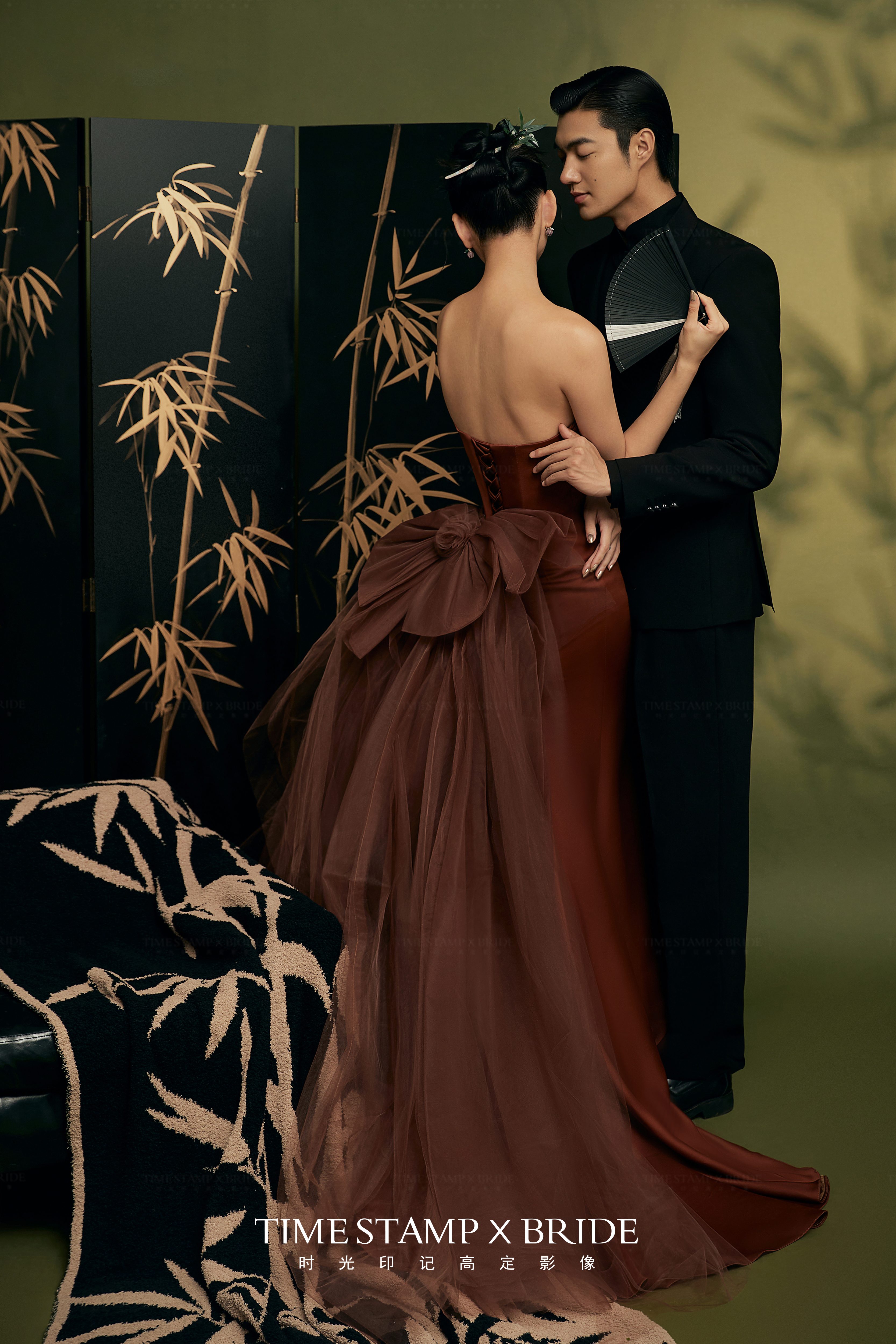 创意满满的新中式系列婚纱照 每张都超爱！