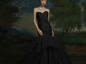 在合肥，选的黑色婚纱被拍成了高定油画