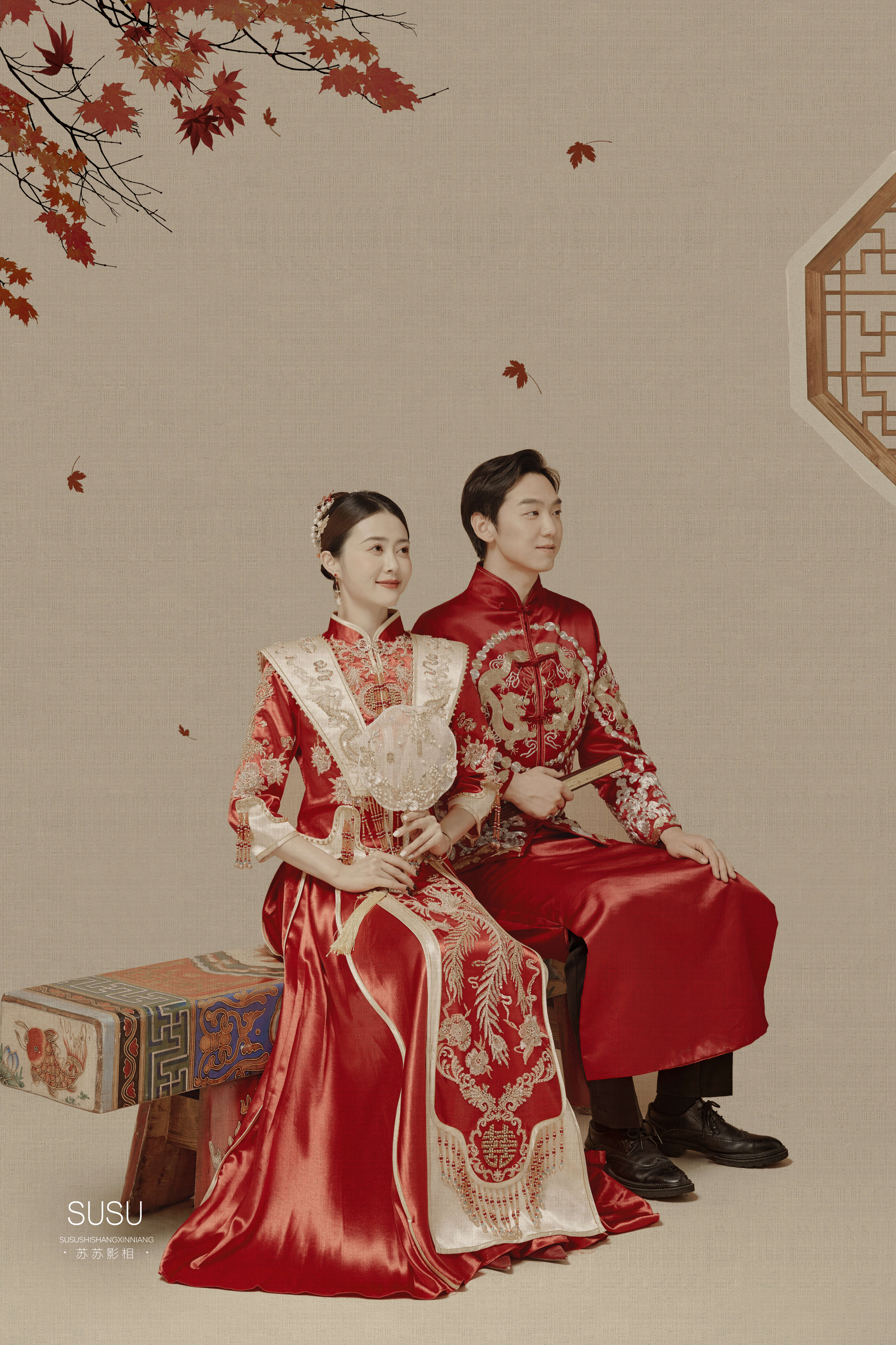 终于解锁囍嫁风粉砂质，成片出乎意料的好看