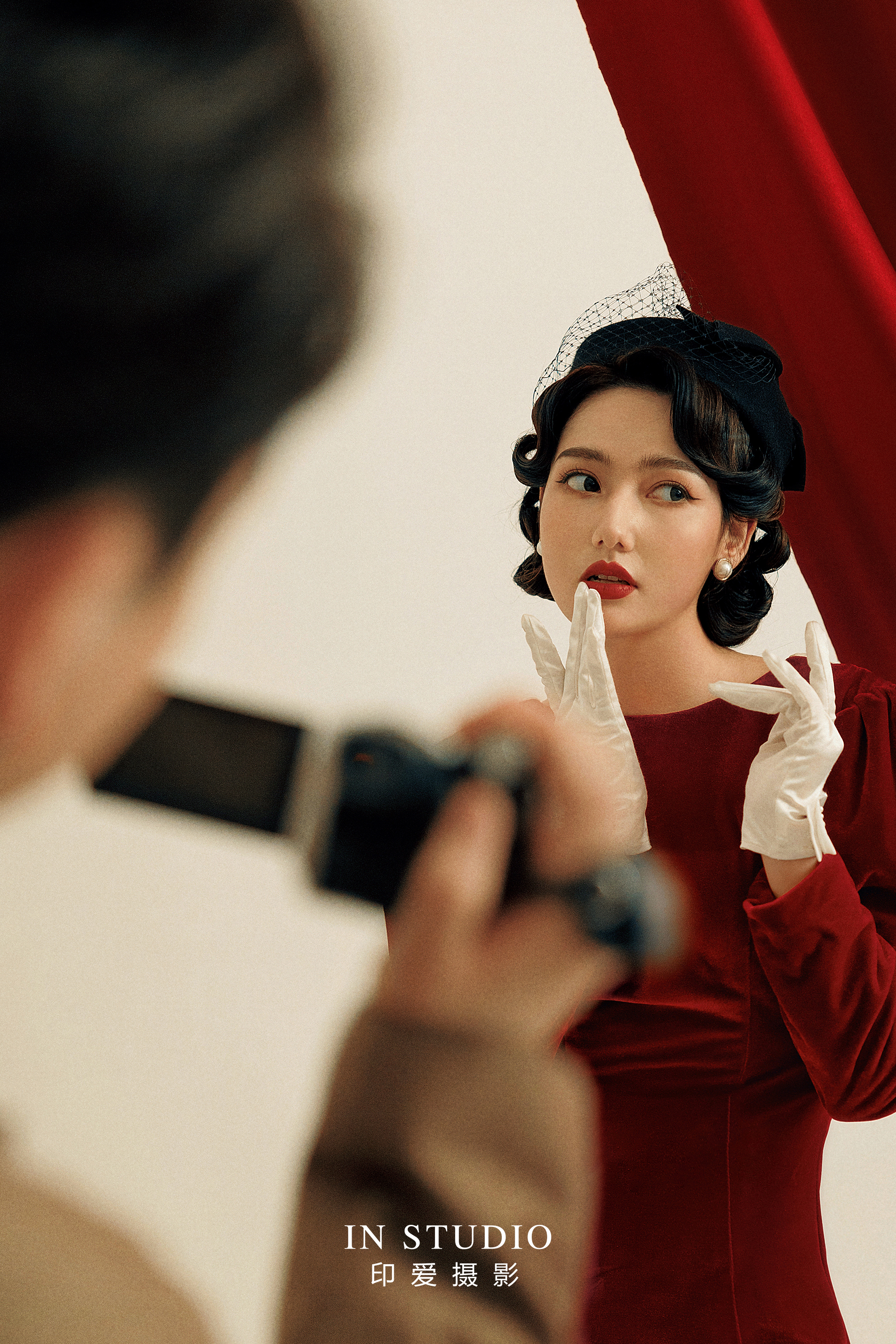 干净又带仪式感轻复古婚纱照