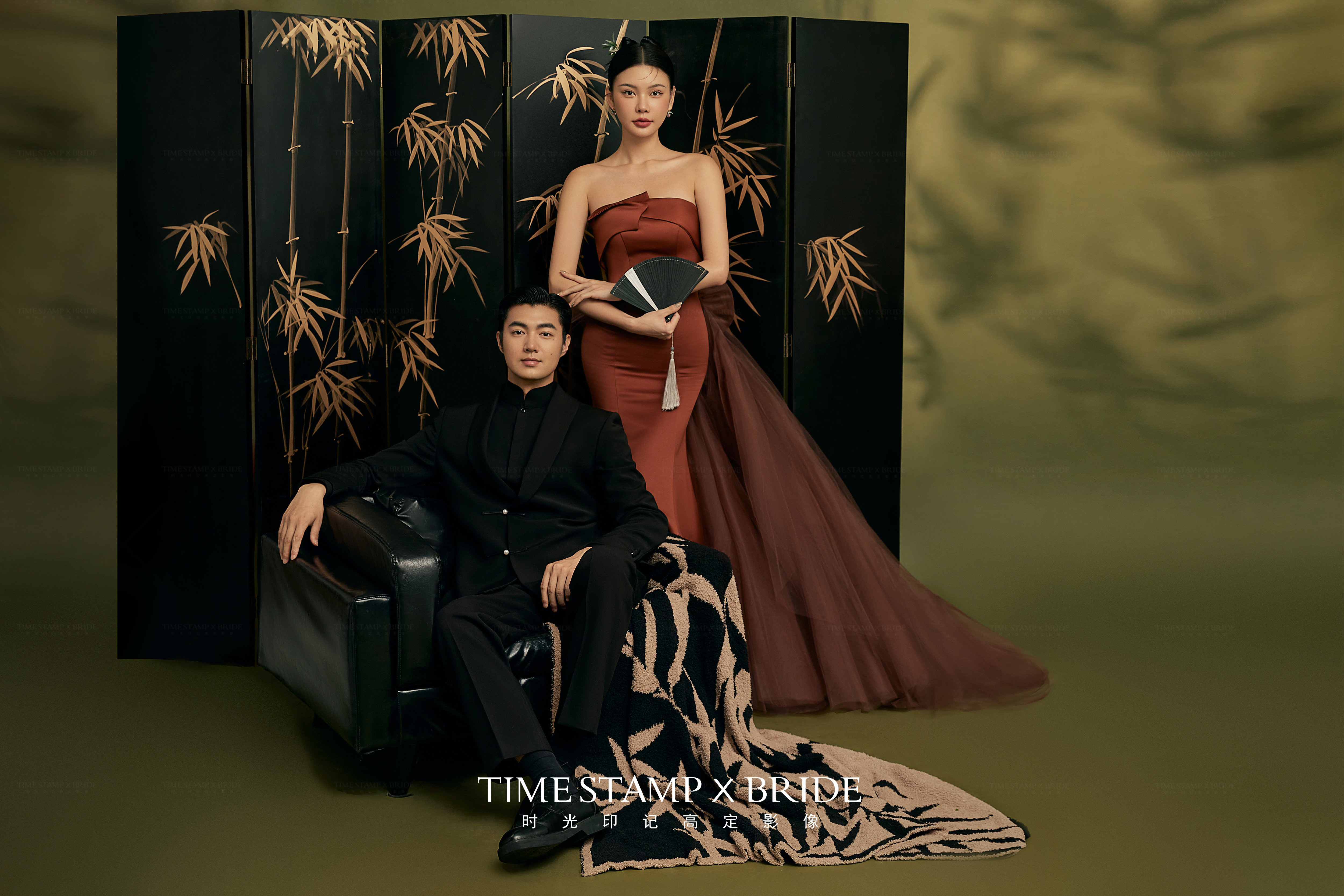 创意满满的新中式系列婚纱照 每张都超爱！