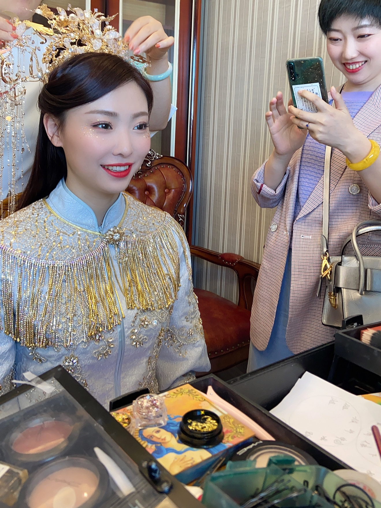 高端精品婚紗+新娘跟妝【私人訂制套餐】