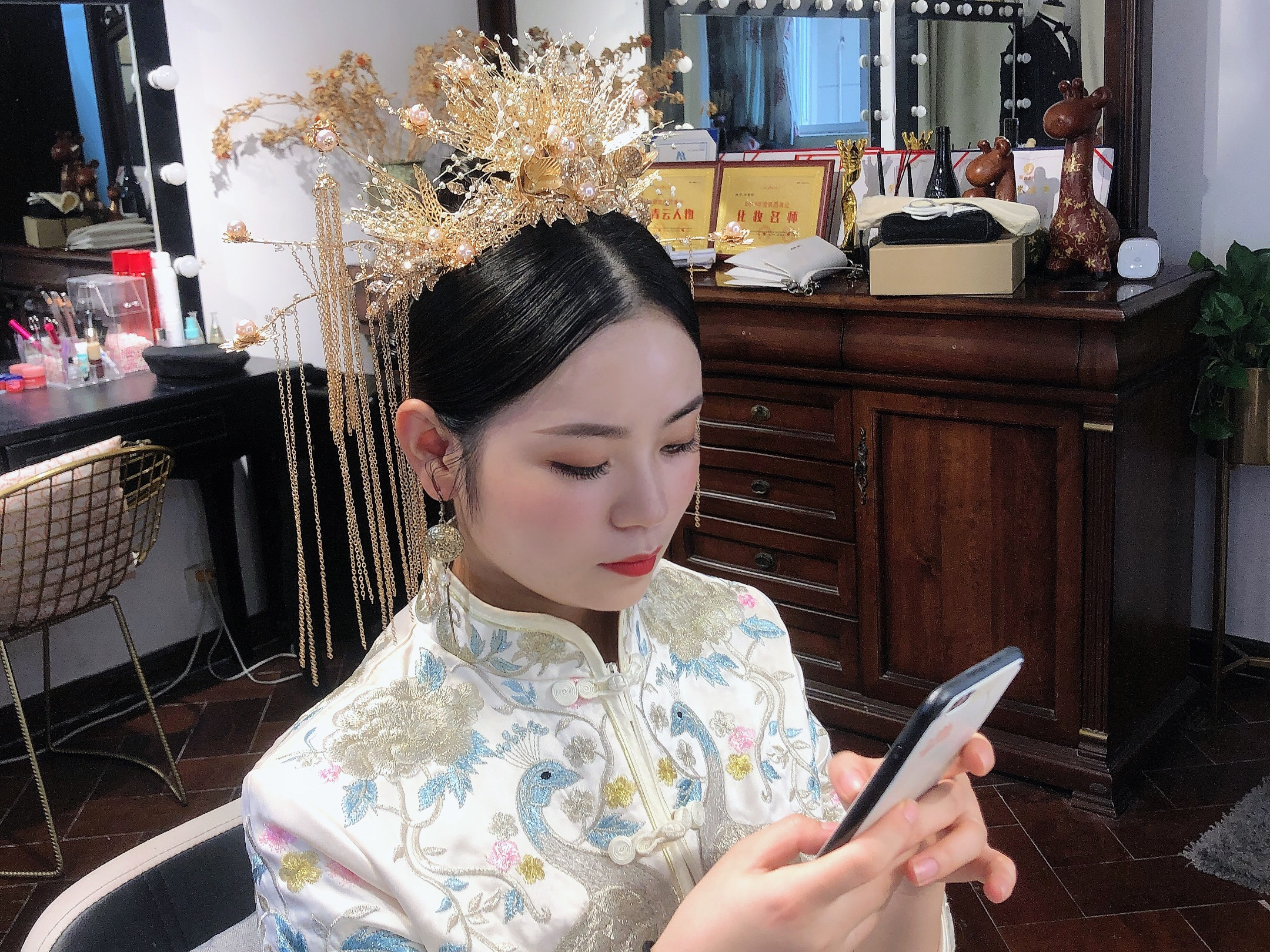 韩系简约风新娘造型三套+妆面+造型