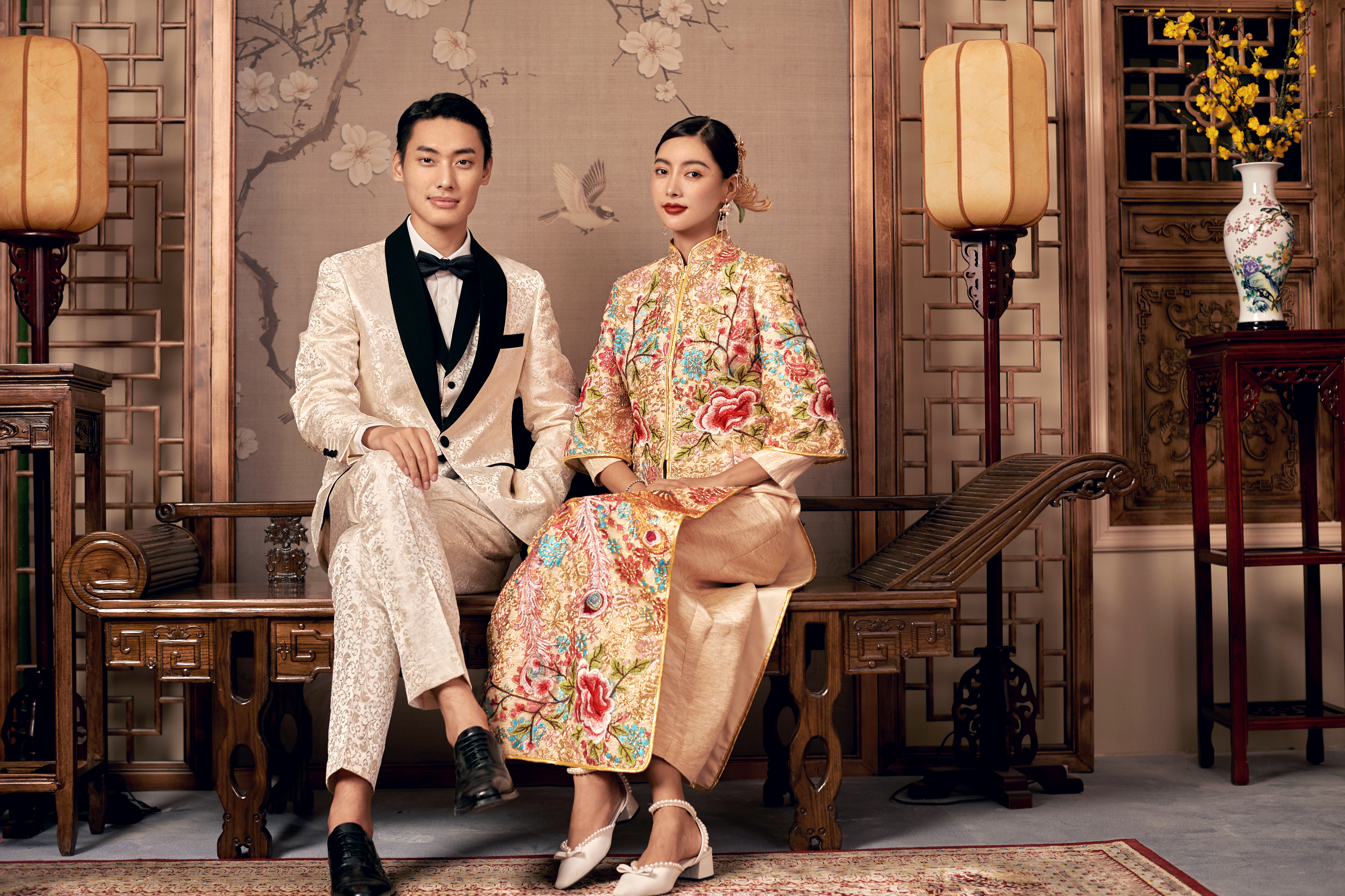 【轻奢定制】故事情感+复古喜嫁风婚纱照