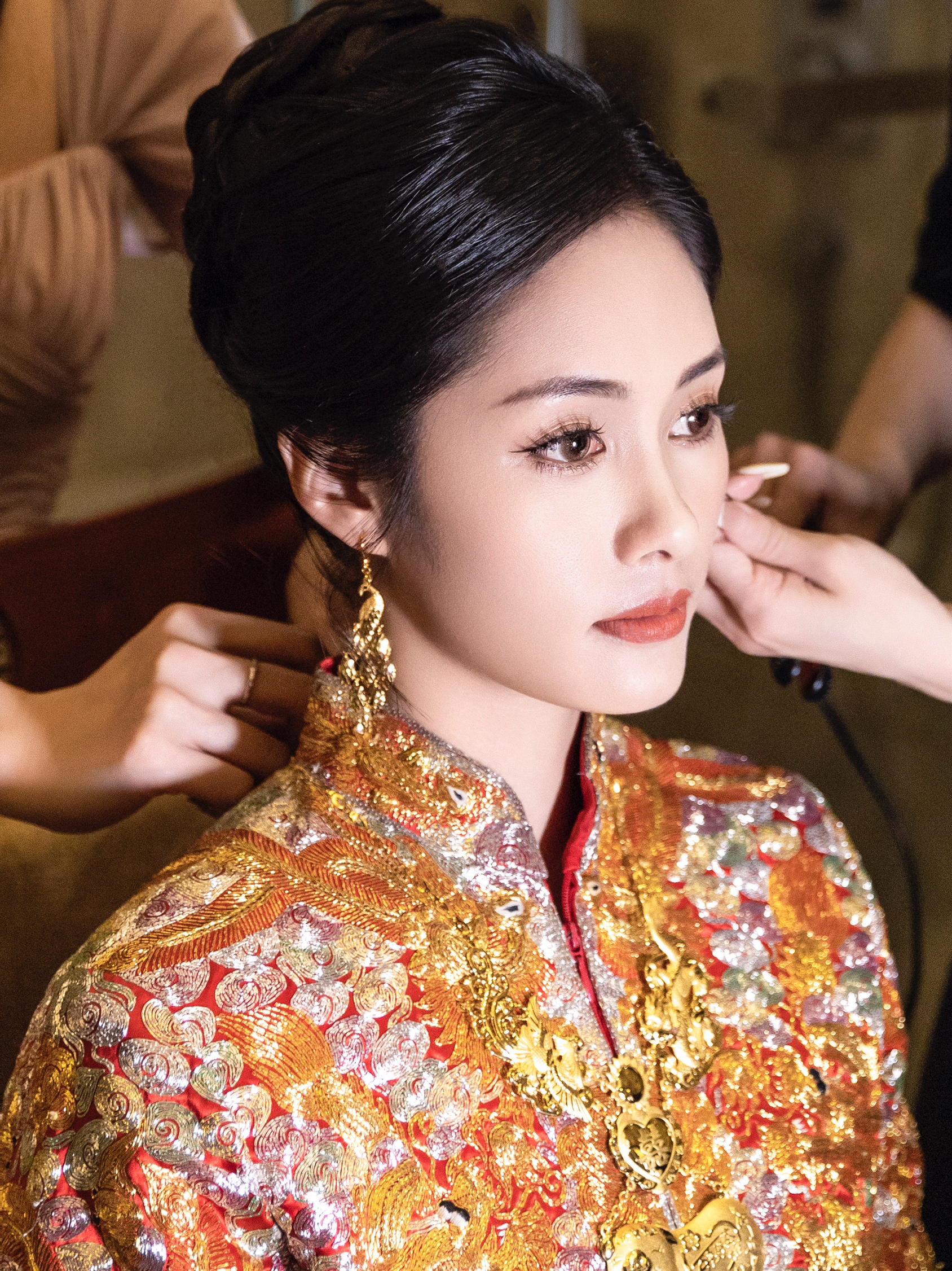 传统龙凤褂-出嫁妆造