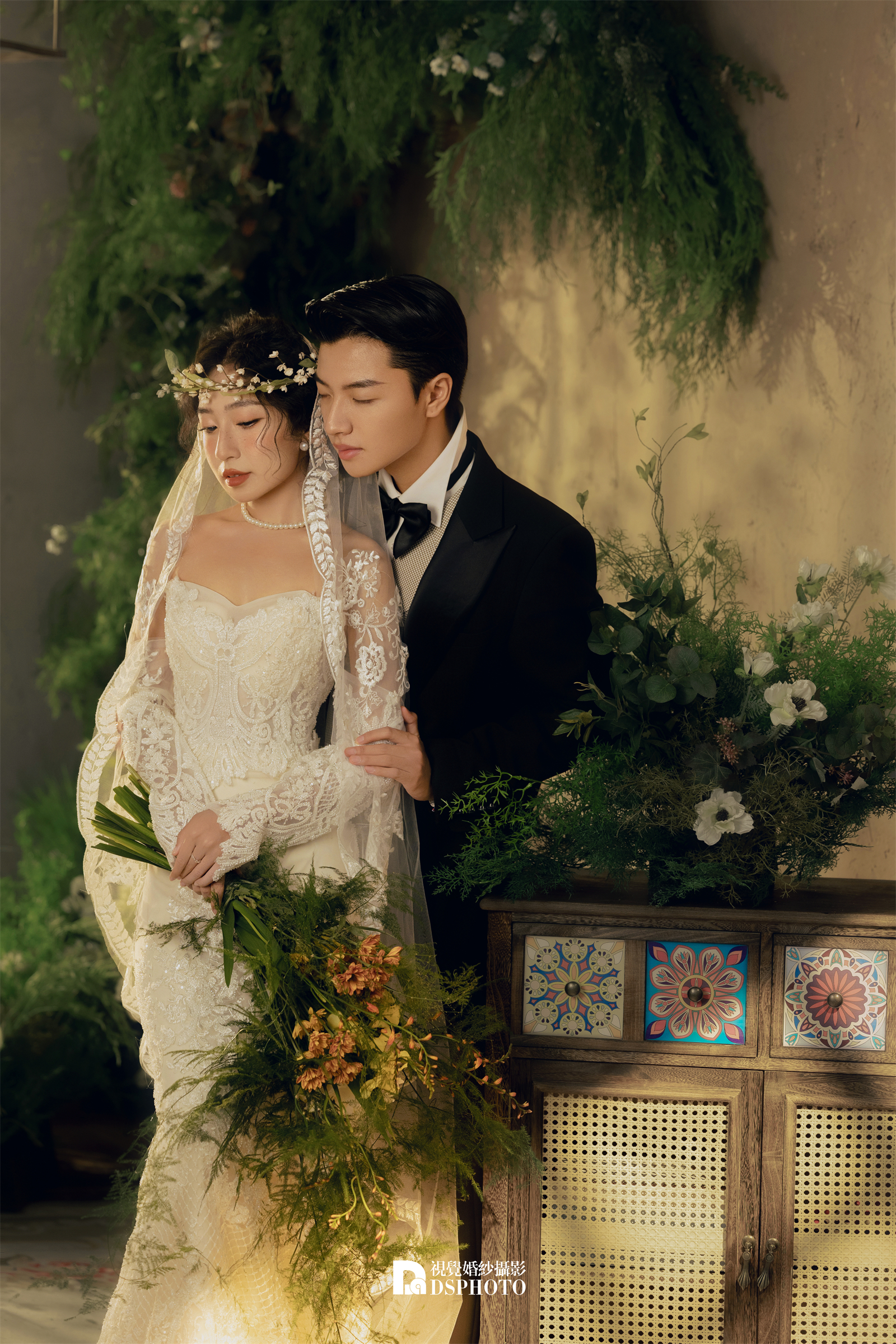 穿越时光的法式婚纱照👰♀把浪漫刻进每一帧旧时光