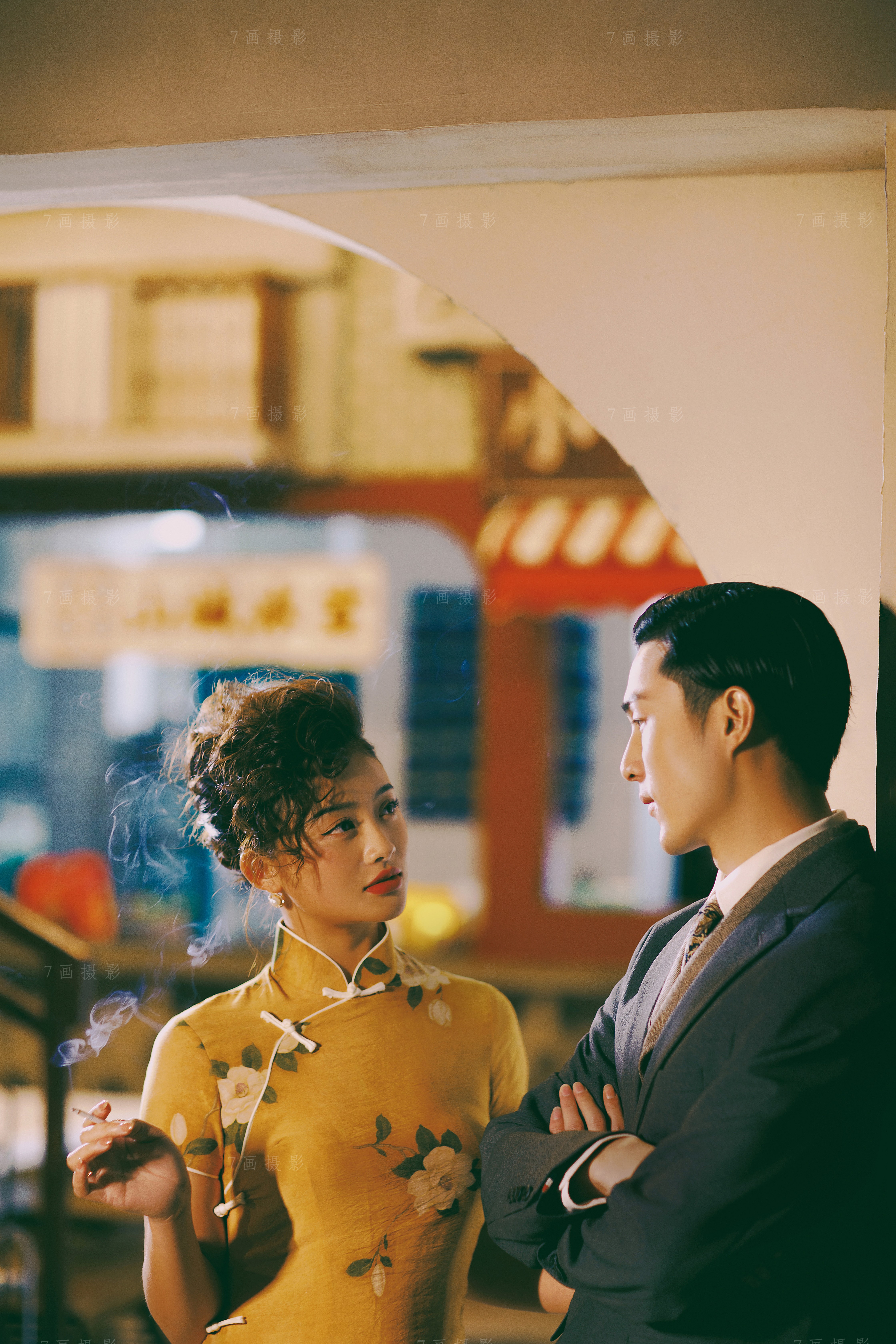 【复古系列】港式复古+婚嫁大礼包+底片全送婚纱照