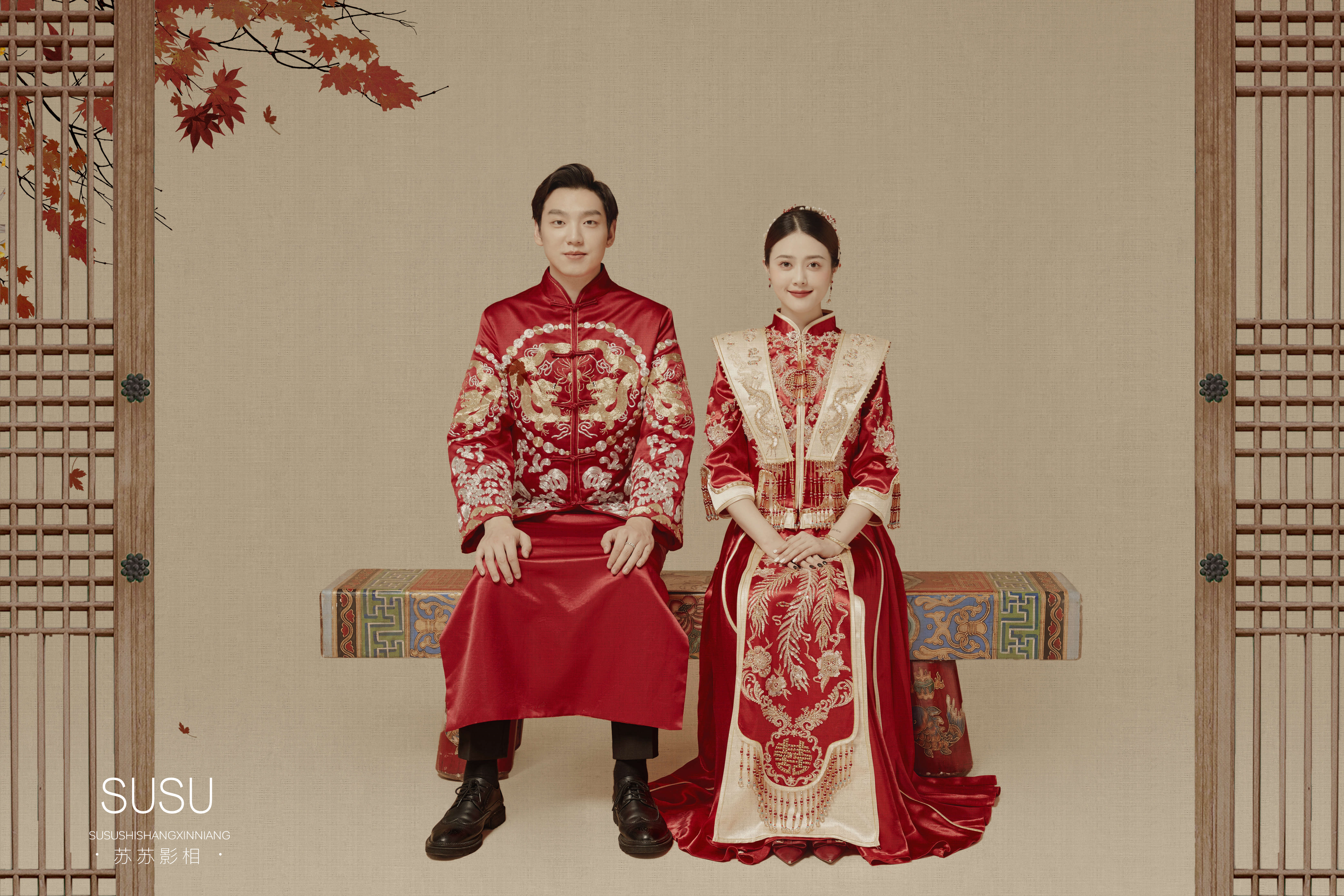 终于解锁囍嫁风粉砂质，成片出乎意料的好看