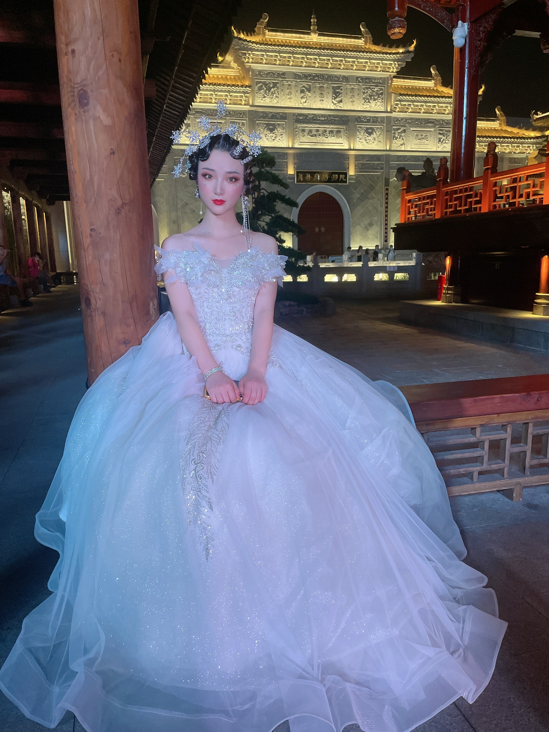 秀禾，白沙，古装，走秀新娘以上都是我的作品