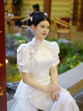 旗袍婚纱造型