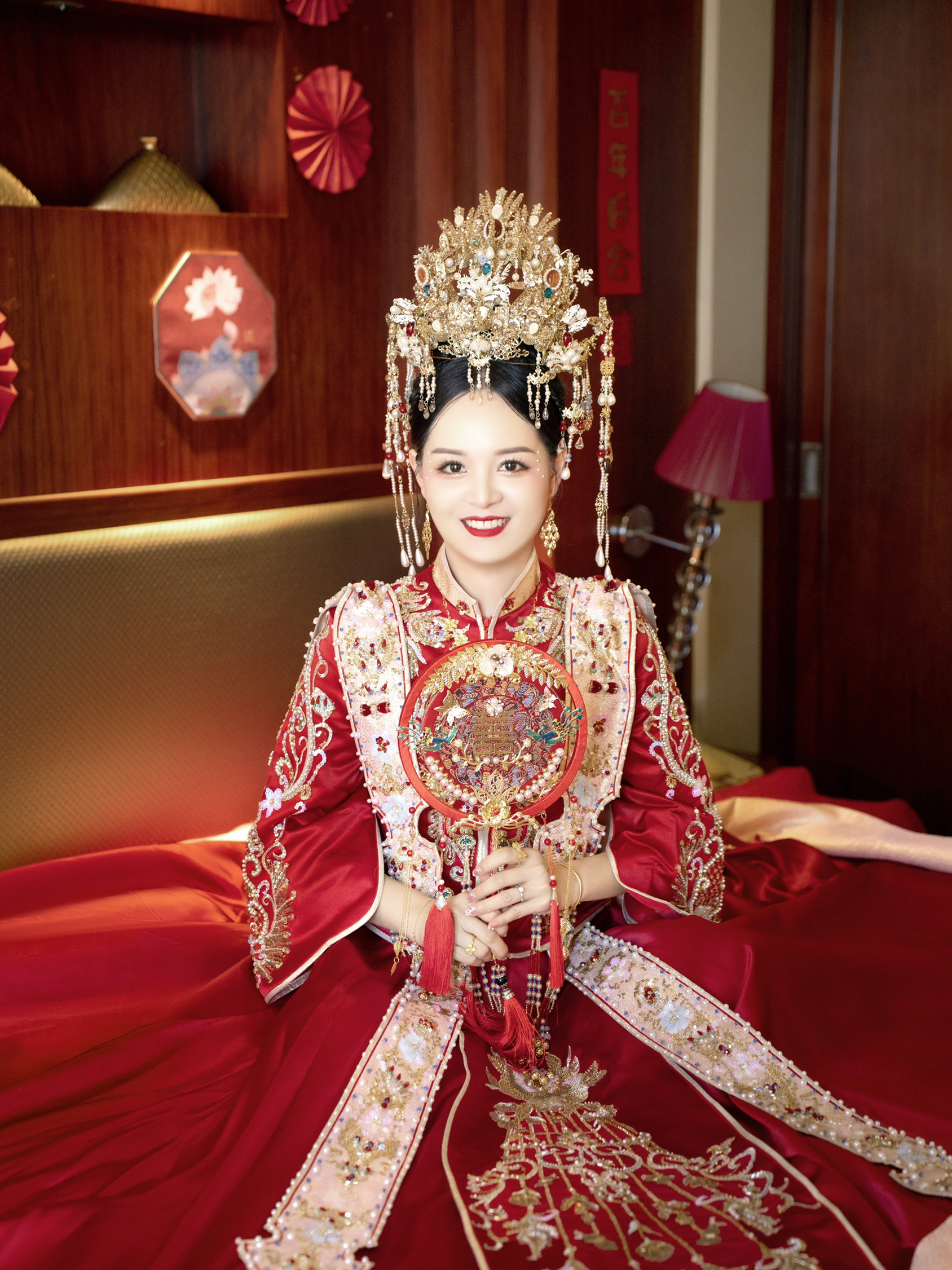 #2022.6.26婚礼✨
凤冠霞帔，十里红妆 