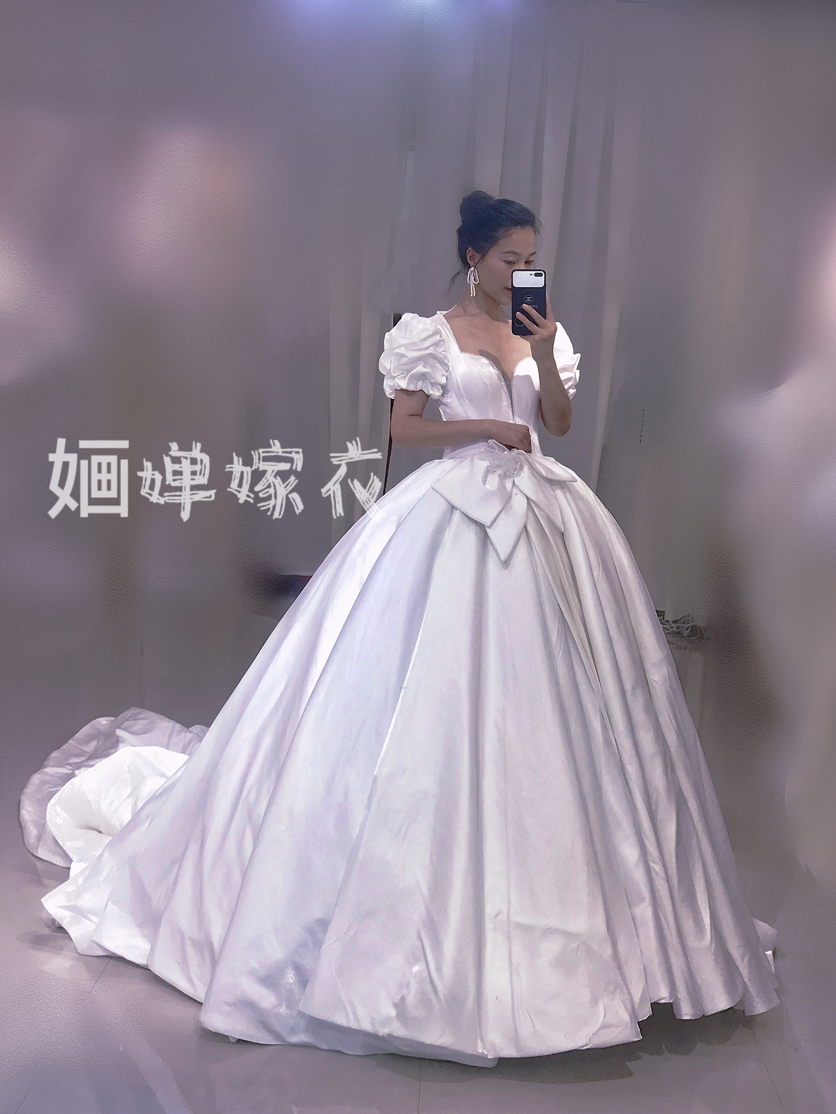 新娘三件套主纱 秀禾 礼服