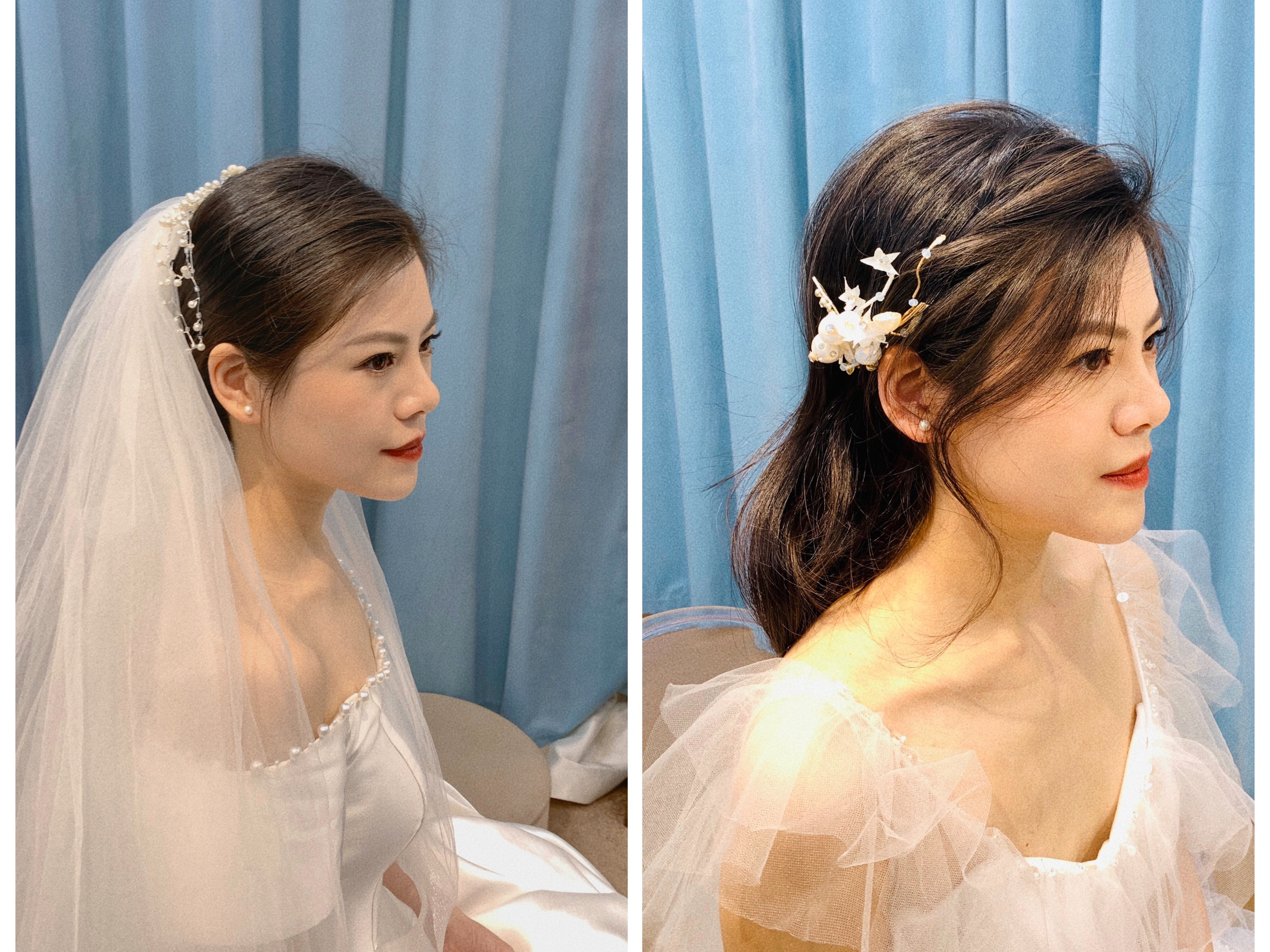 简约、韩式、唯美新娘妆容造型