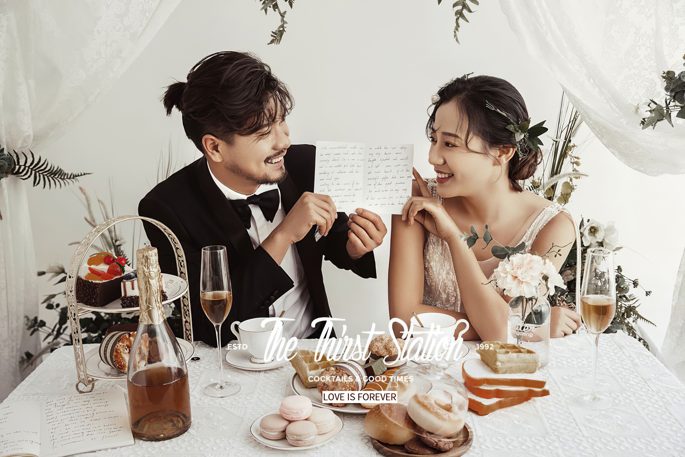 婚纱照底片全送/10服10造/送对戒/送定制婚纱