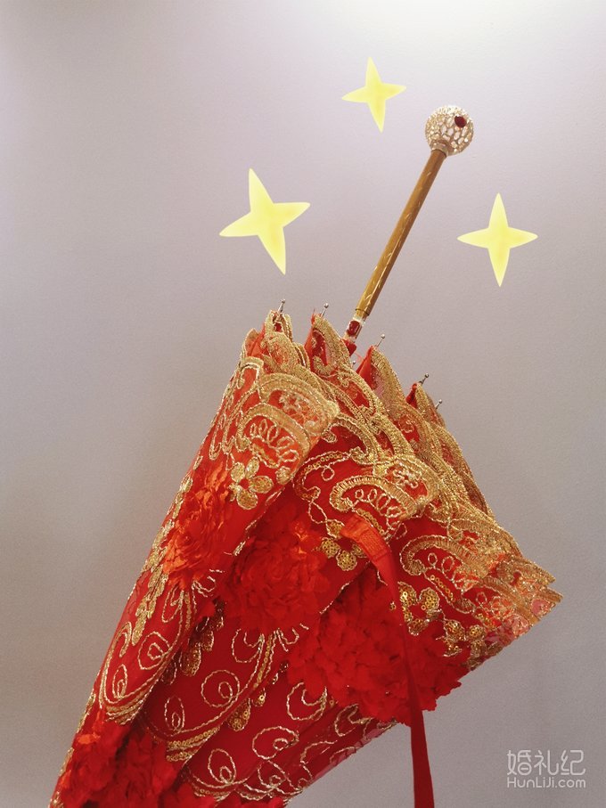 #新婚大吉 喝王老吉#⭐️权杖婚伞 花繁叶茂⭐️