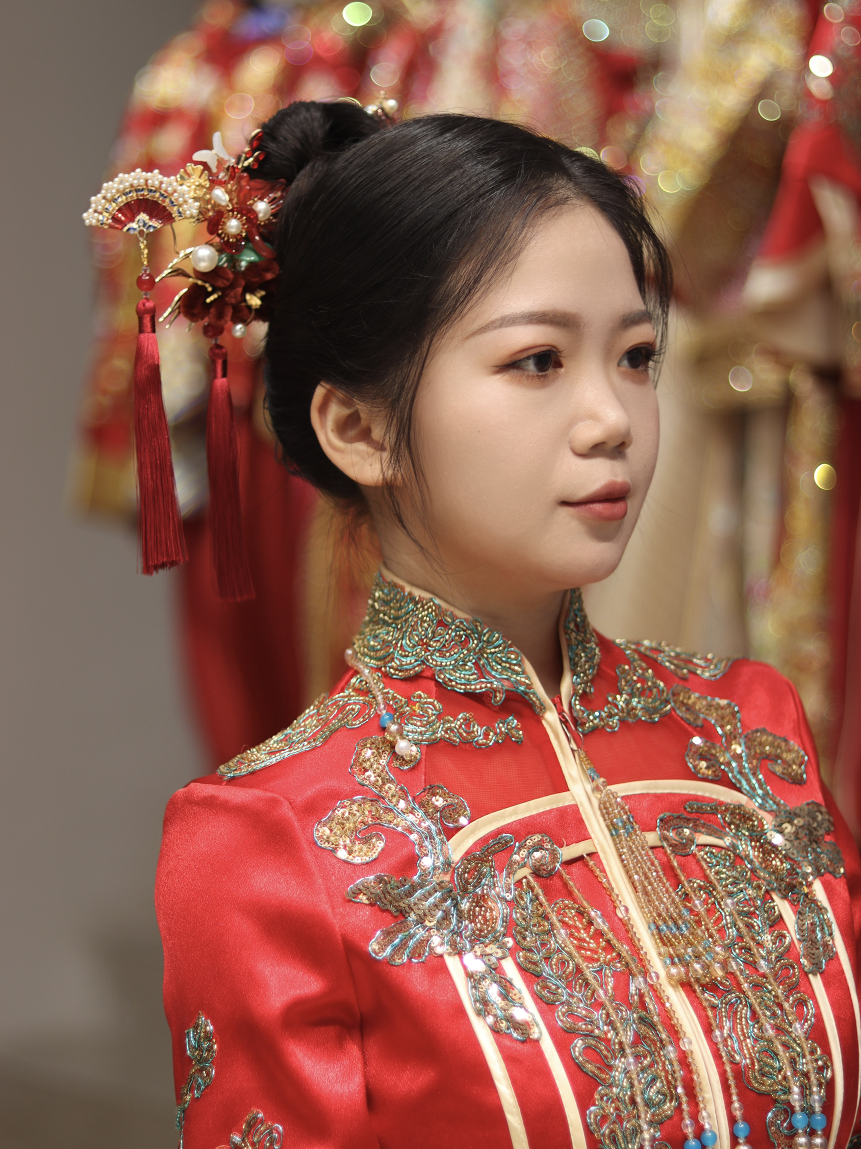 福州闽侯婚礼跟妆半天全程贴身跟