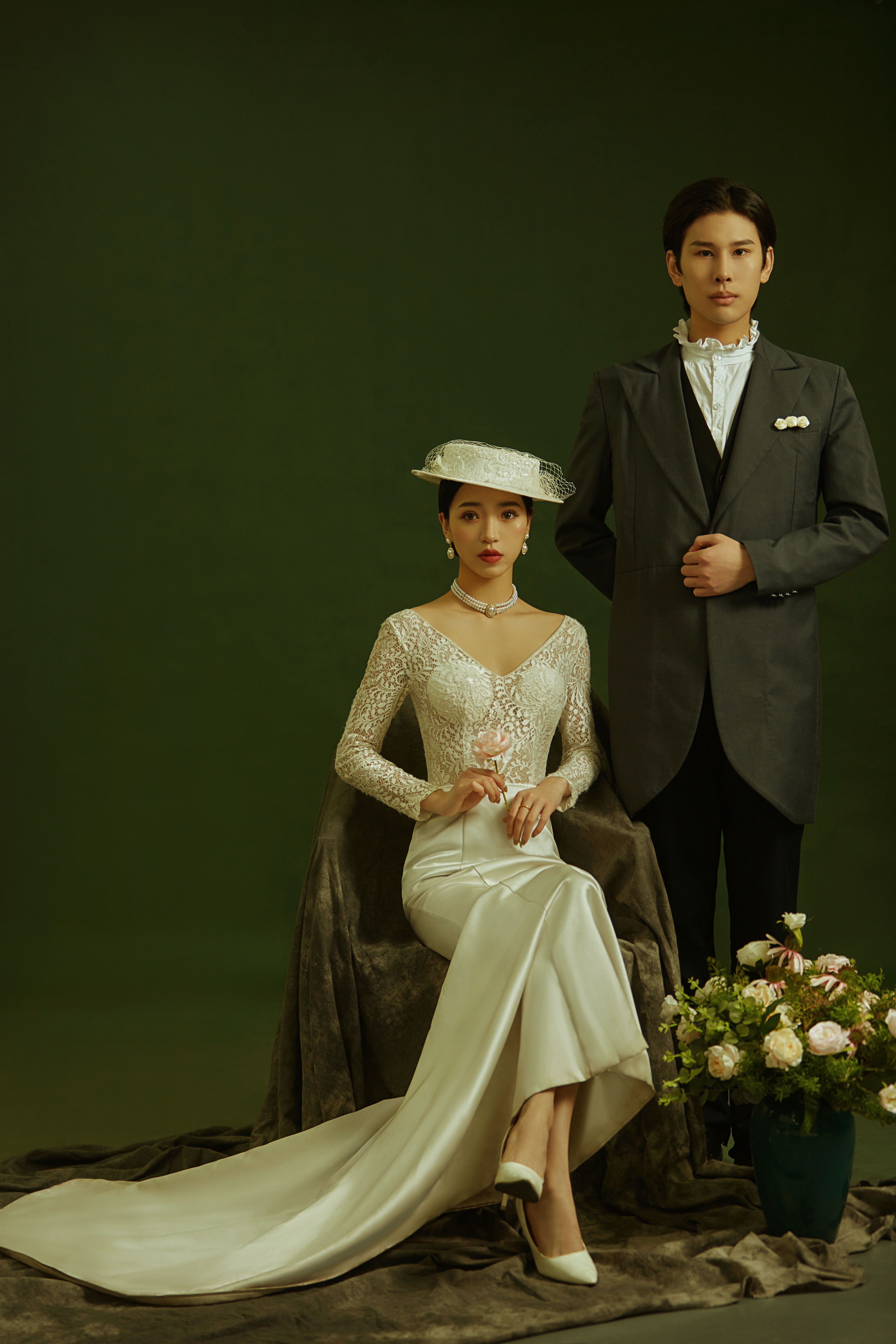 一价全包+婚嫁大礼包+送全新定制婚纱+精修30张