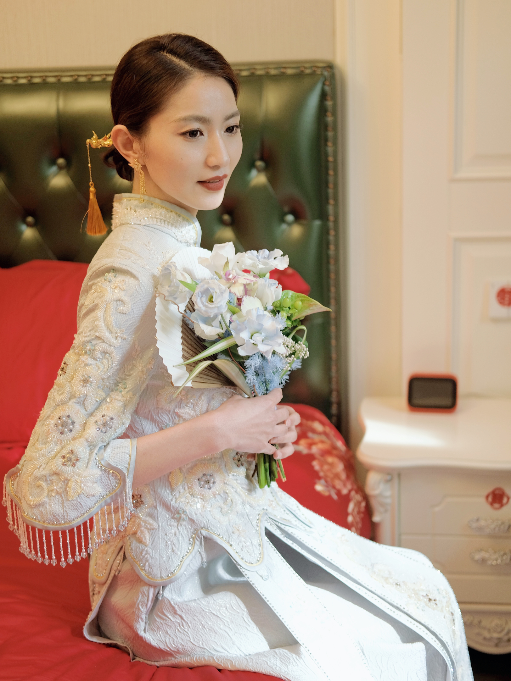 新中式婚礼新娘造型