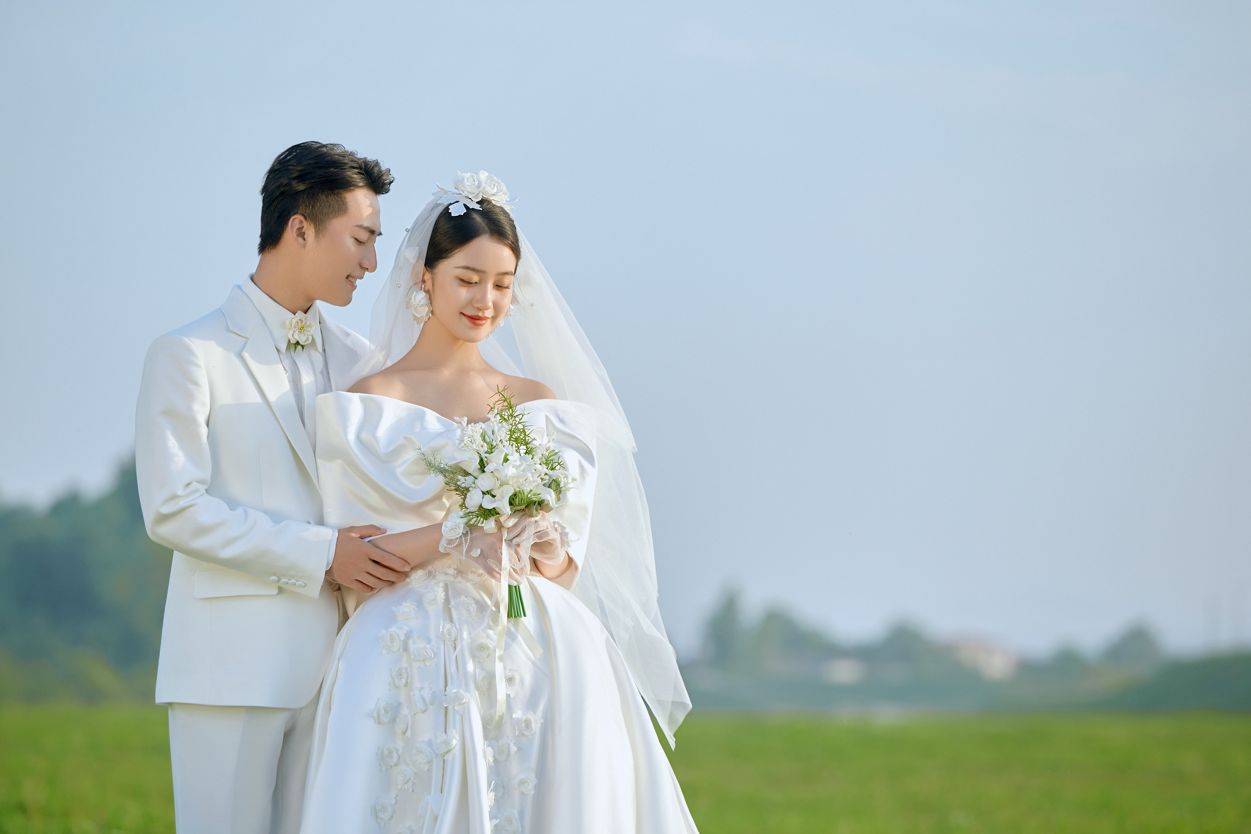 韩式婚纱照 纪实拍摄，性价比高