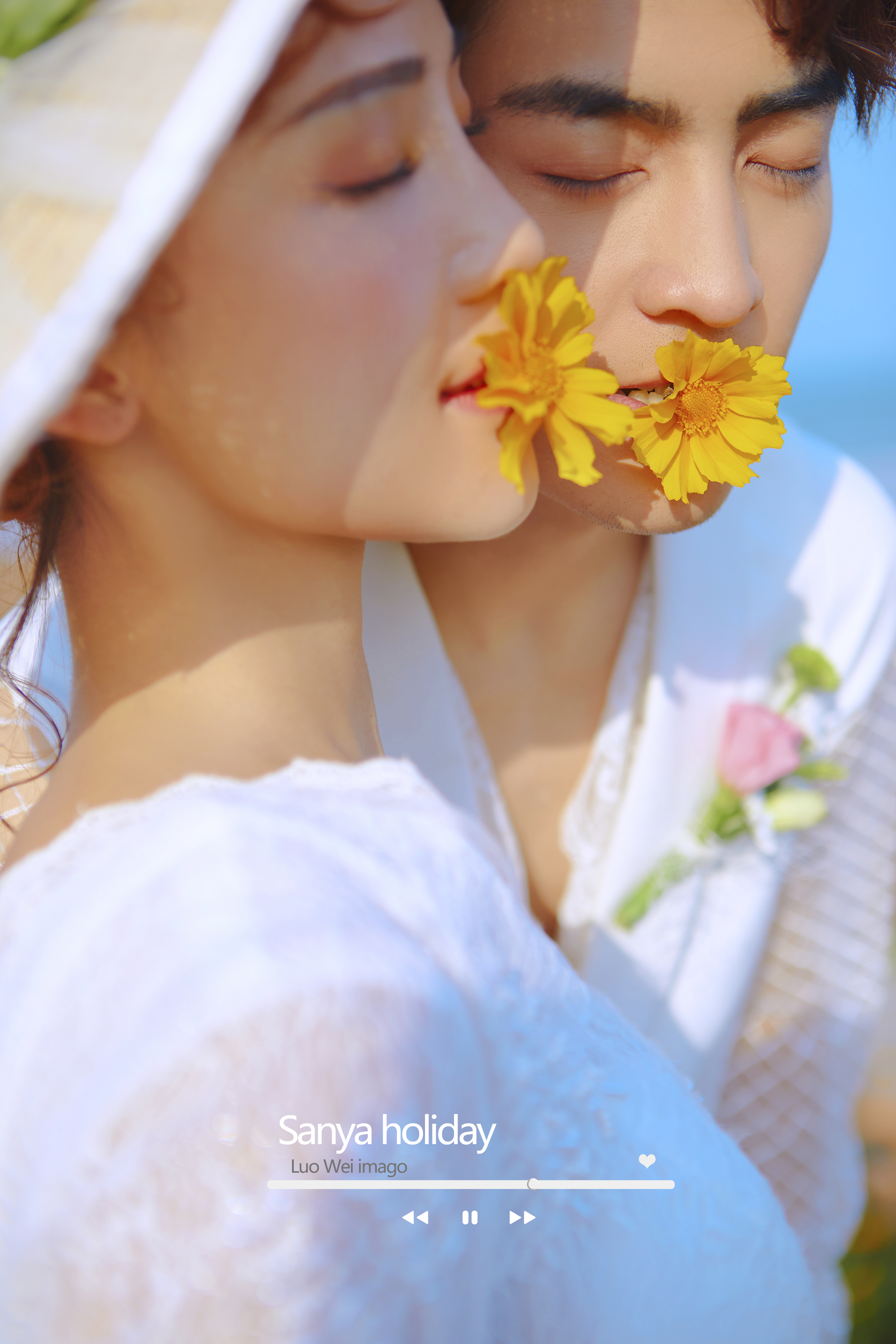 春季花海婚纱照提前约