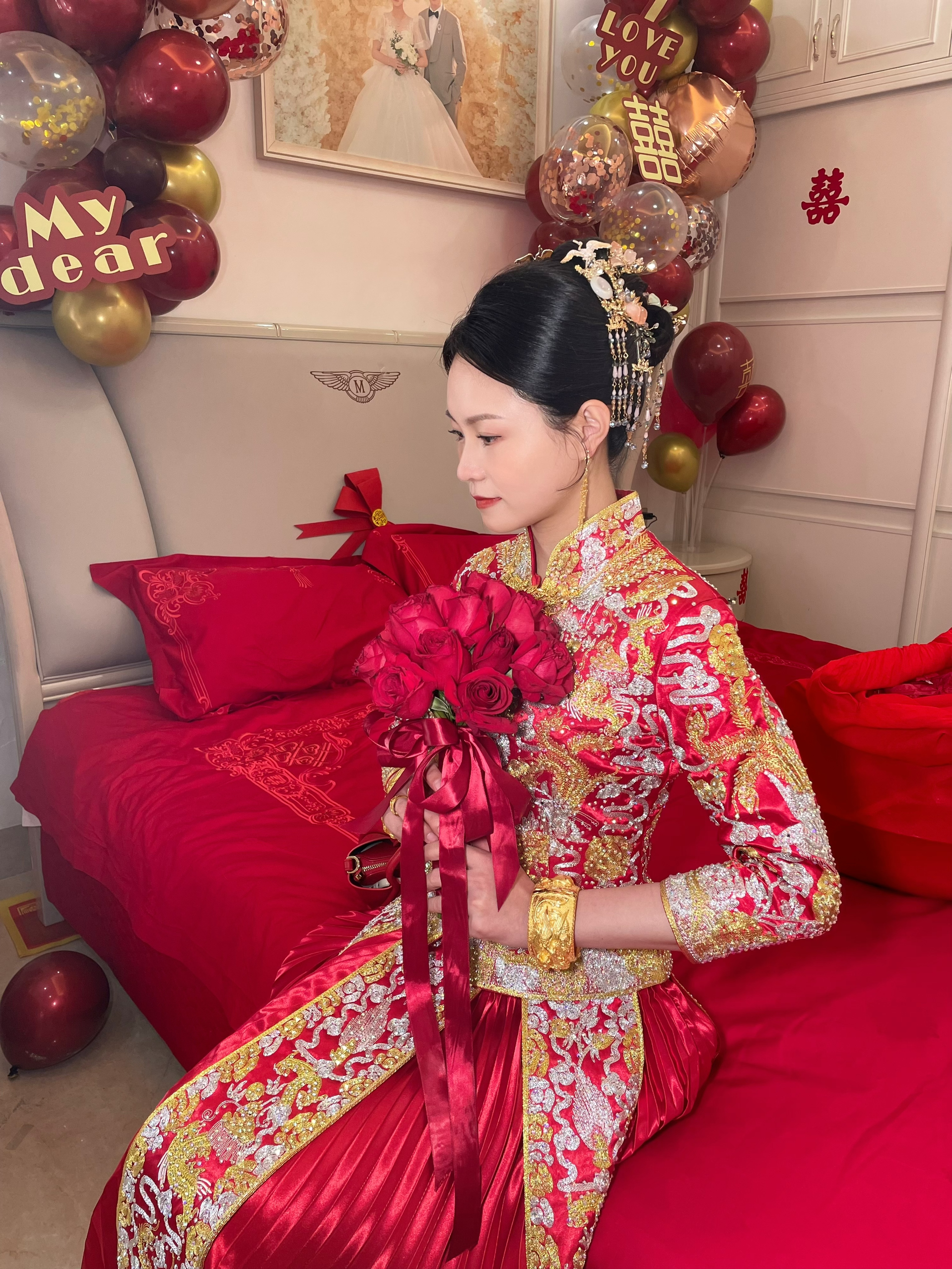 减龄中式出门妆造