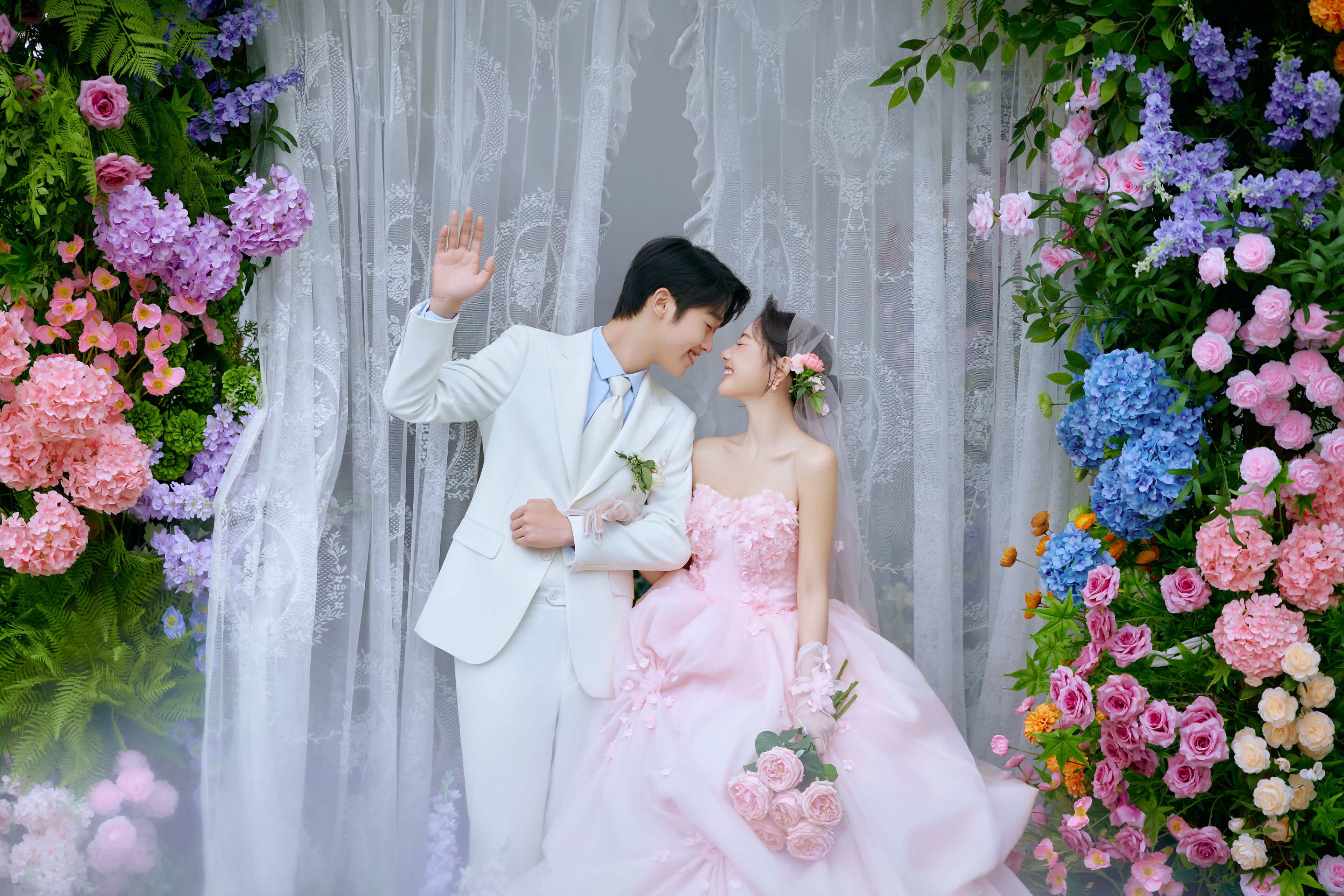 【婚纱照＋婚前影像】拍婚纱照送前世今生婚前影像