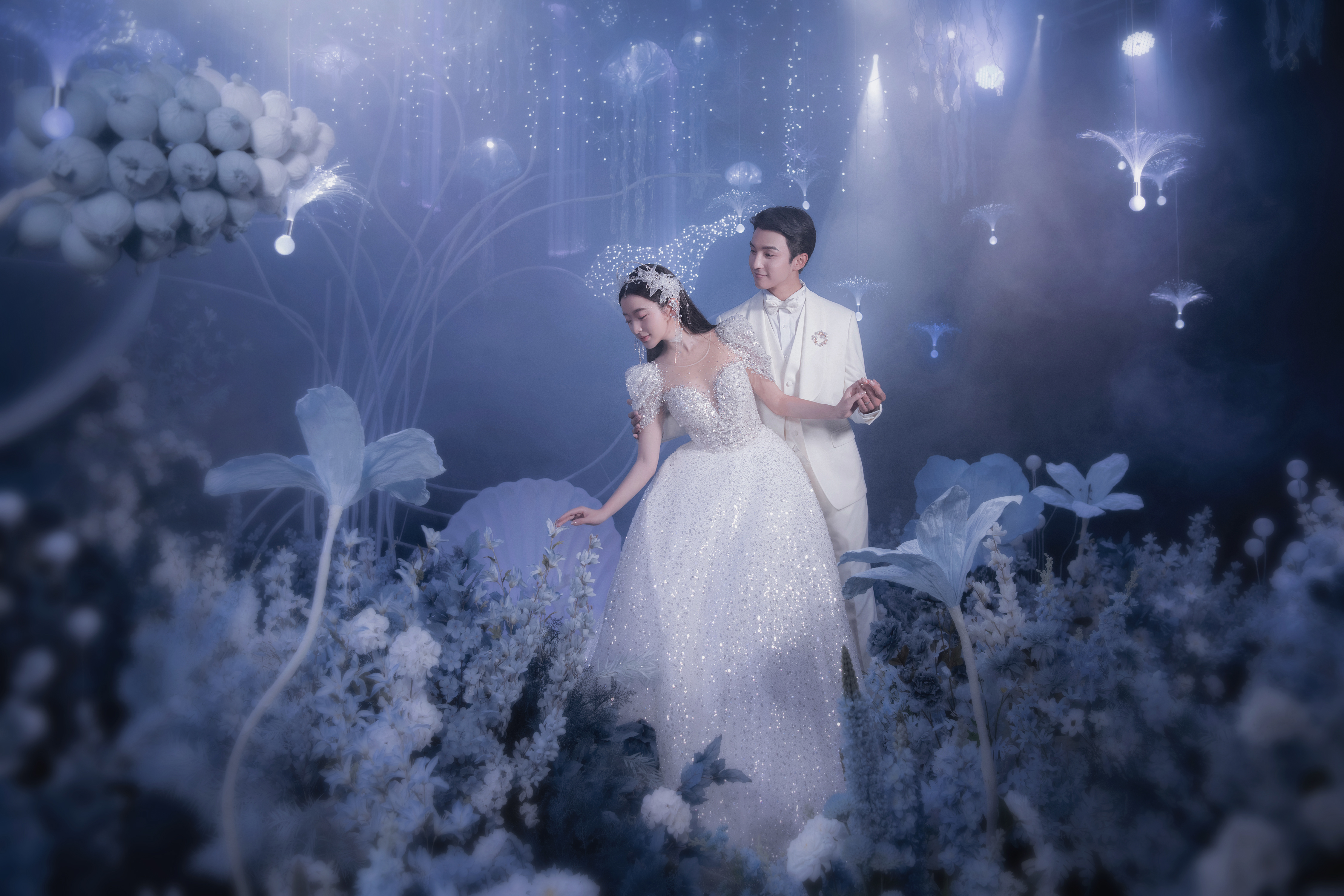 【婚礼实景影棚】海洋婚礼/迷鹿森林/圣约教堂