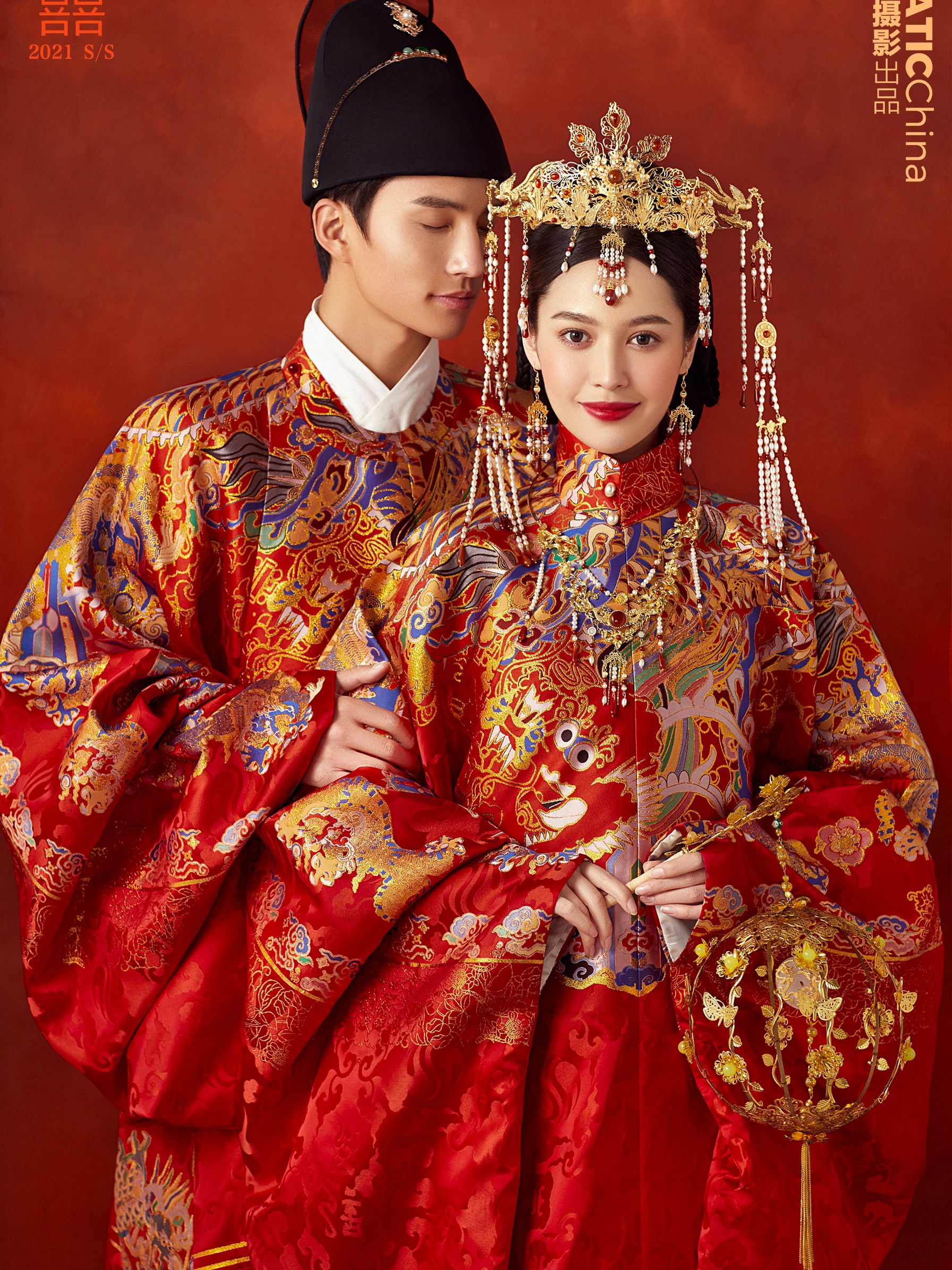 明制婚禮男女服裝及侍男侍女服飾