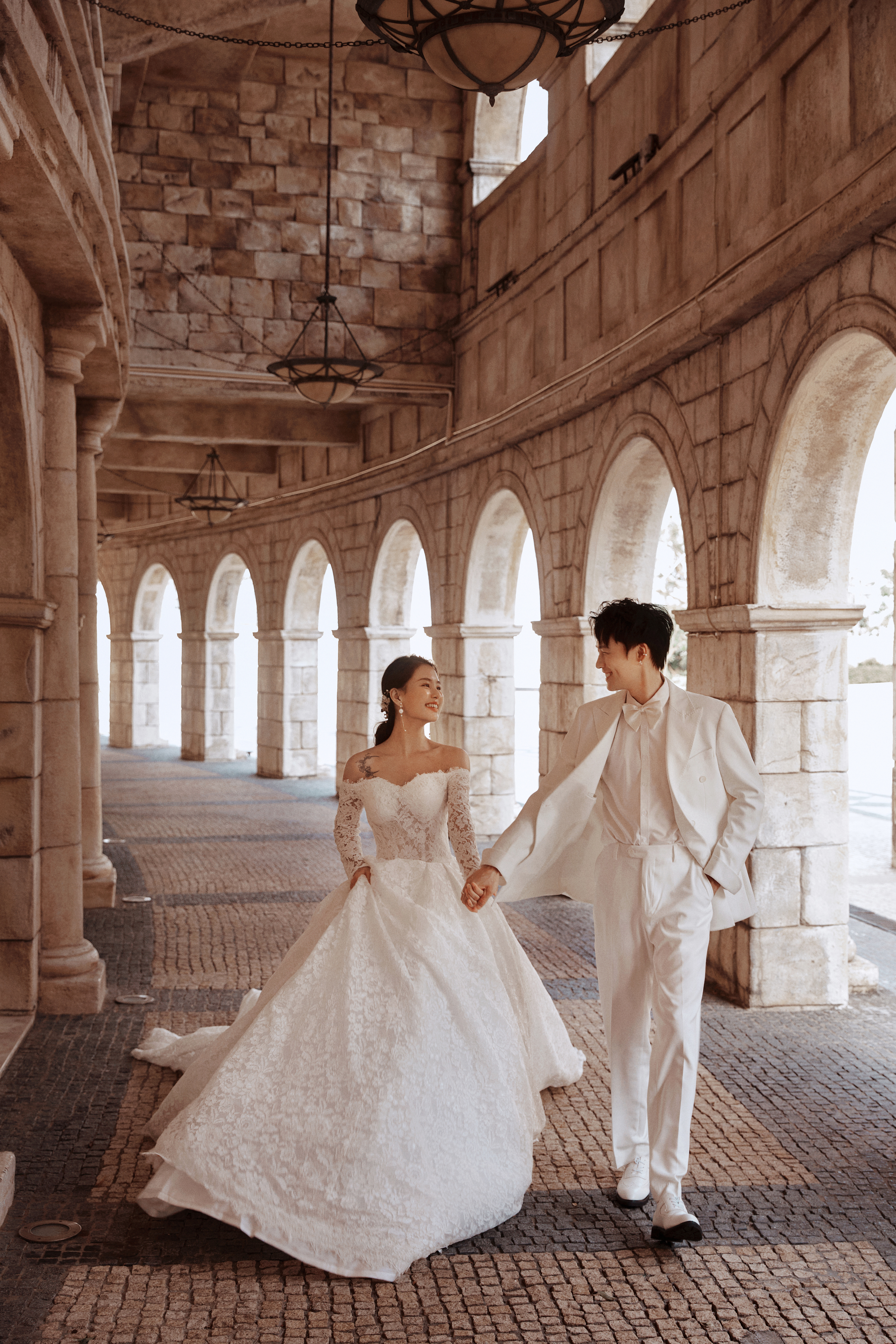 澳门+珠海站 豪华一天旅拍婚纱摄影婚纱照
