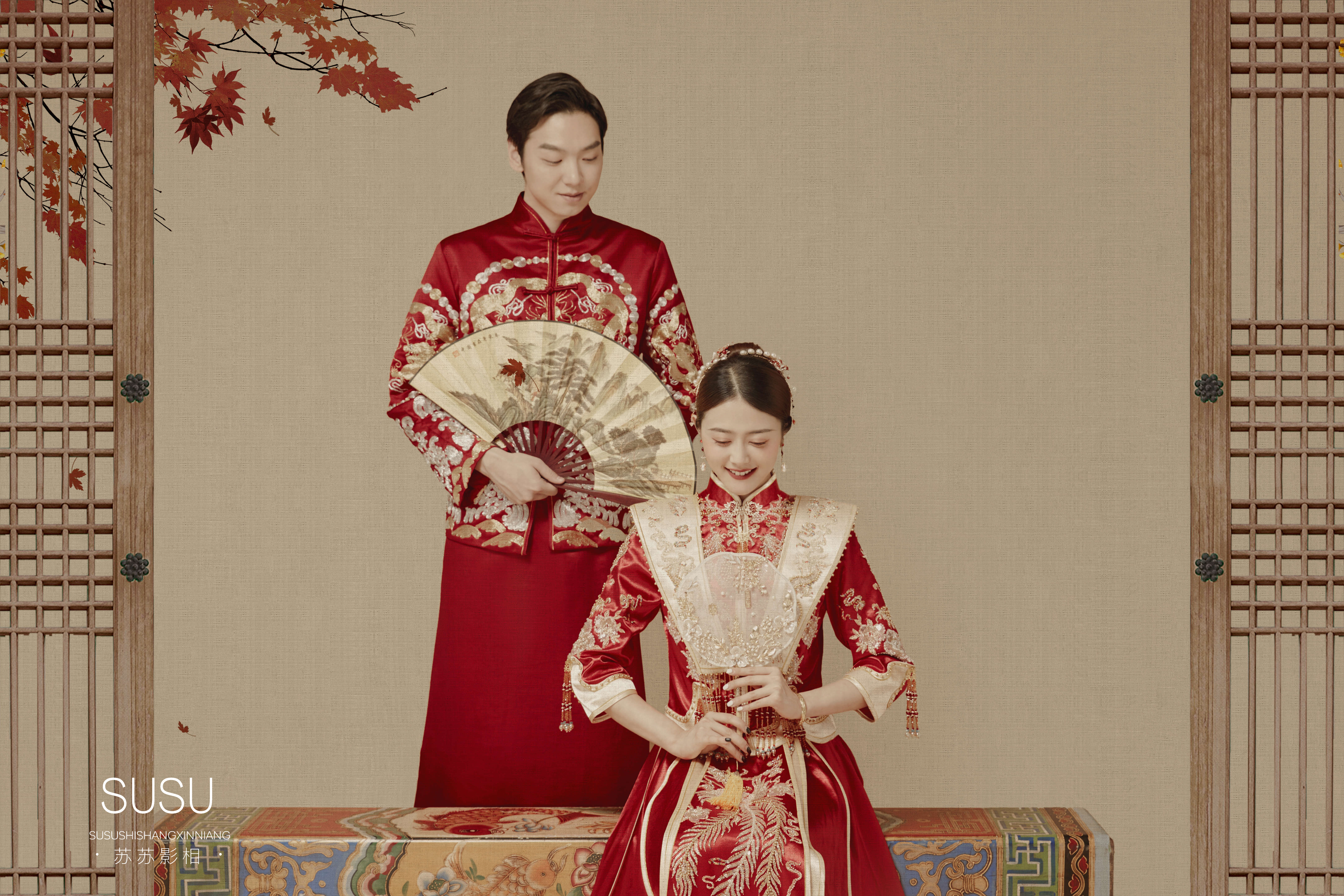 终于解锁囍嫁风粉砂质，成片出乎意料的好看