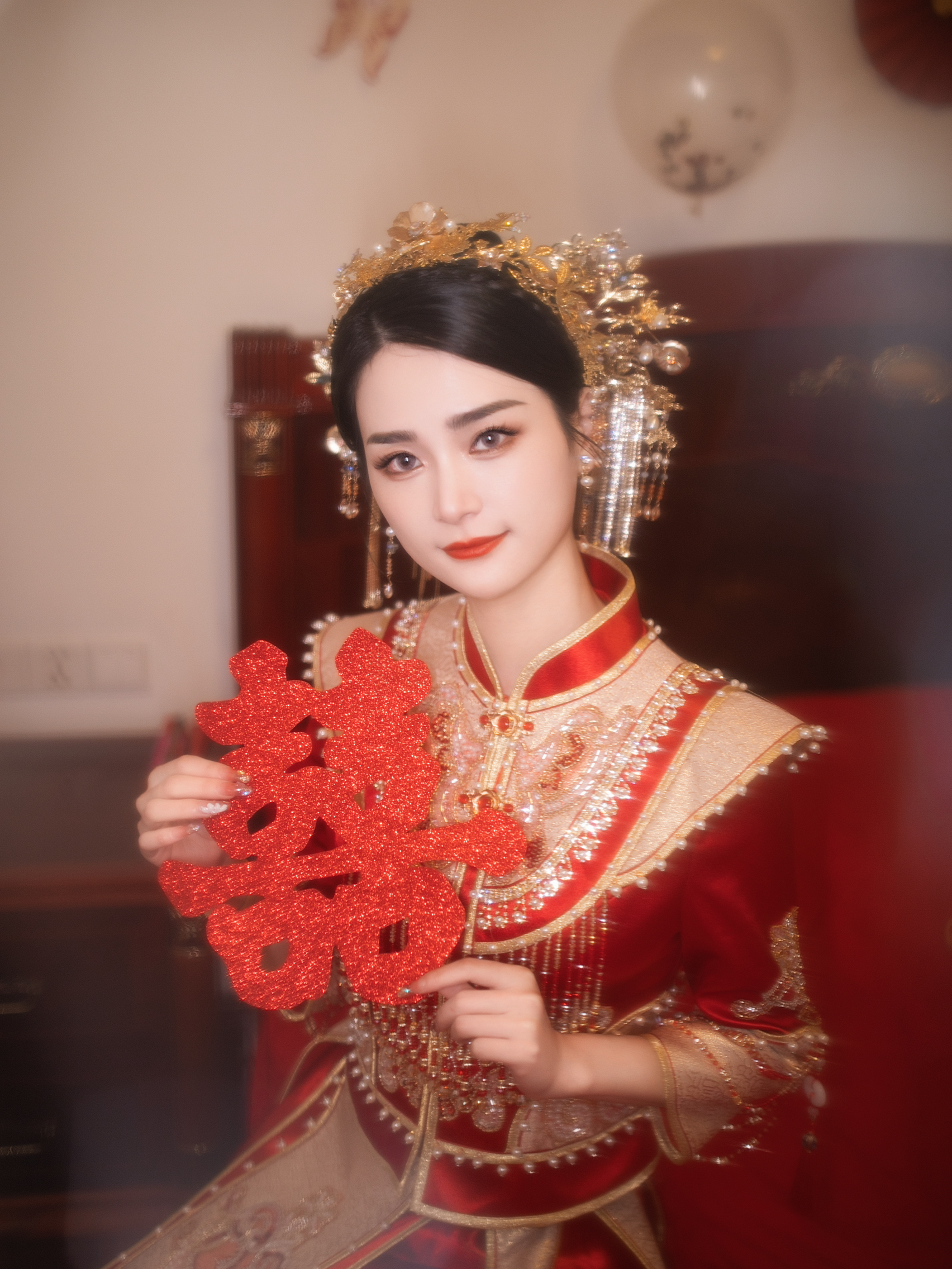 气质轻泰中式出门妆