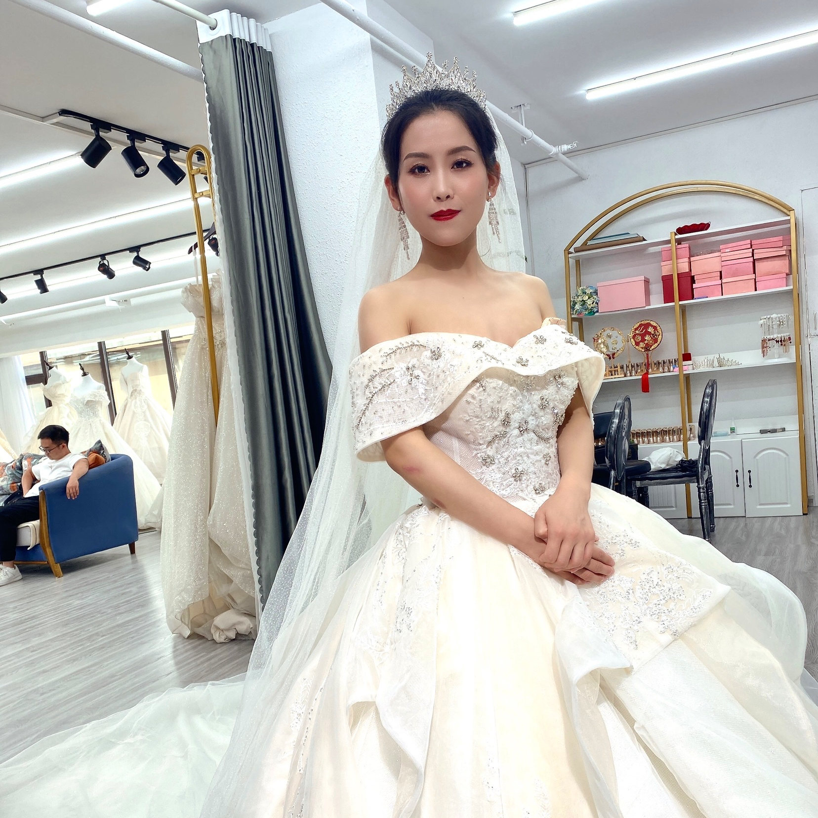 准新娘定妆店内实拍案例参考