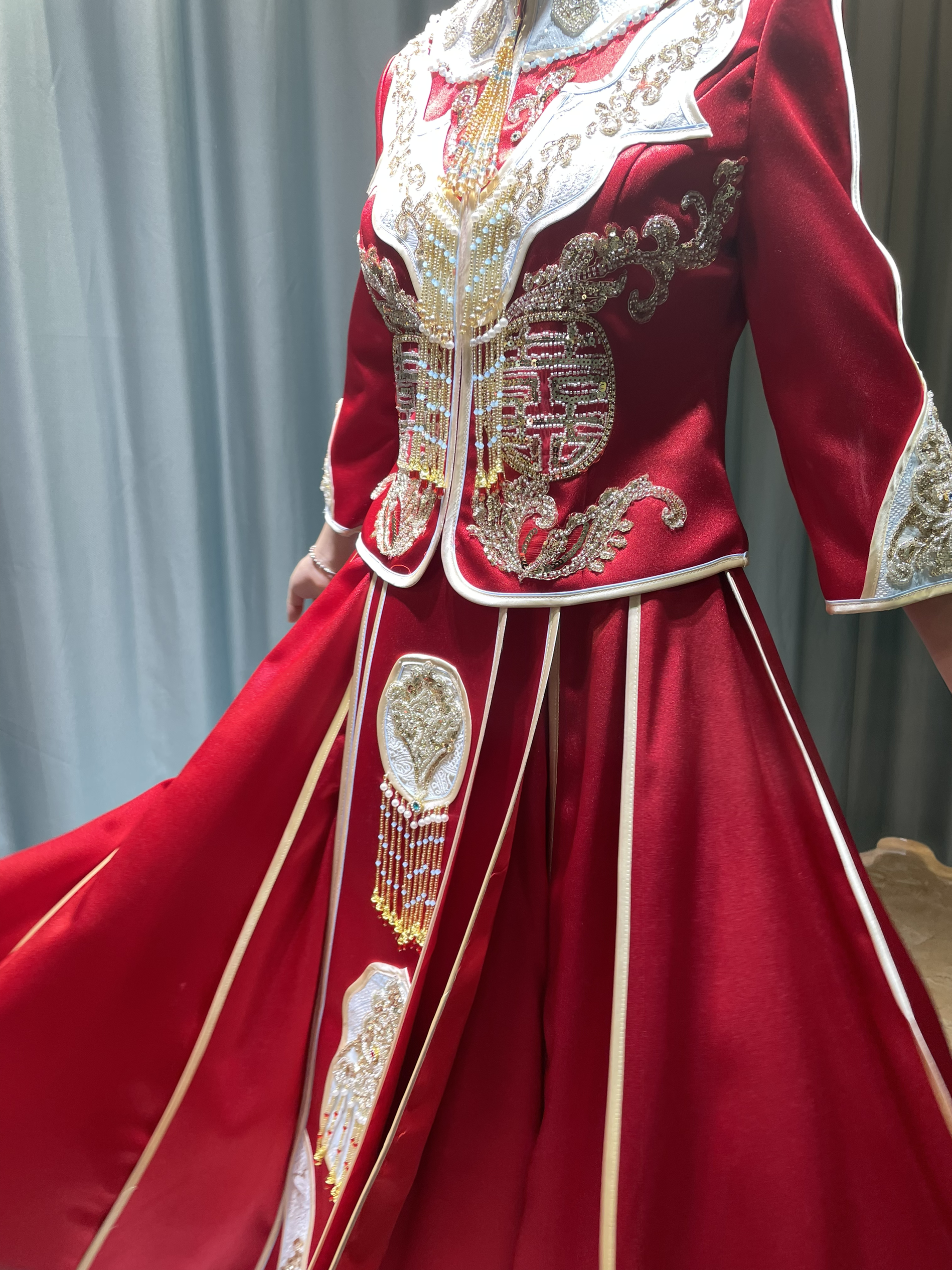 鹿囍婚纱定制特惠八件套