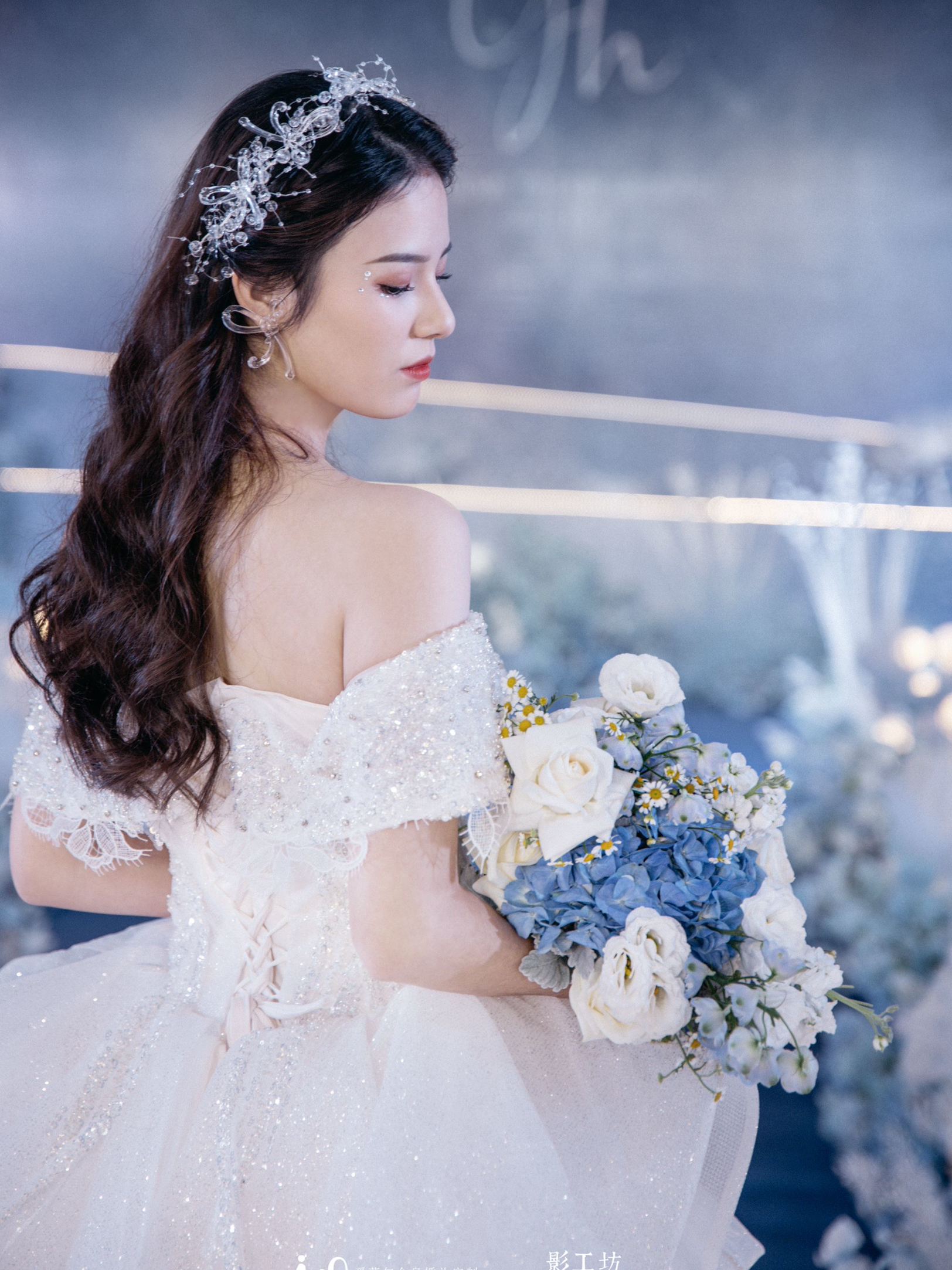 唯美新娘婚礼定制跟妆