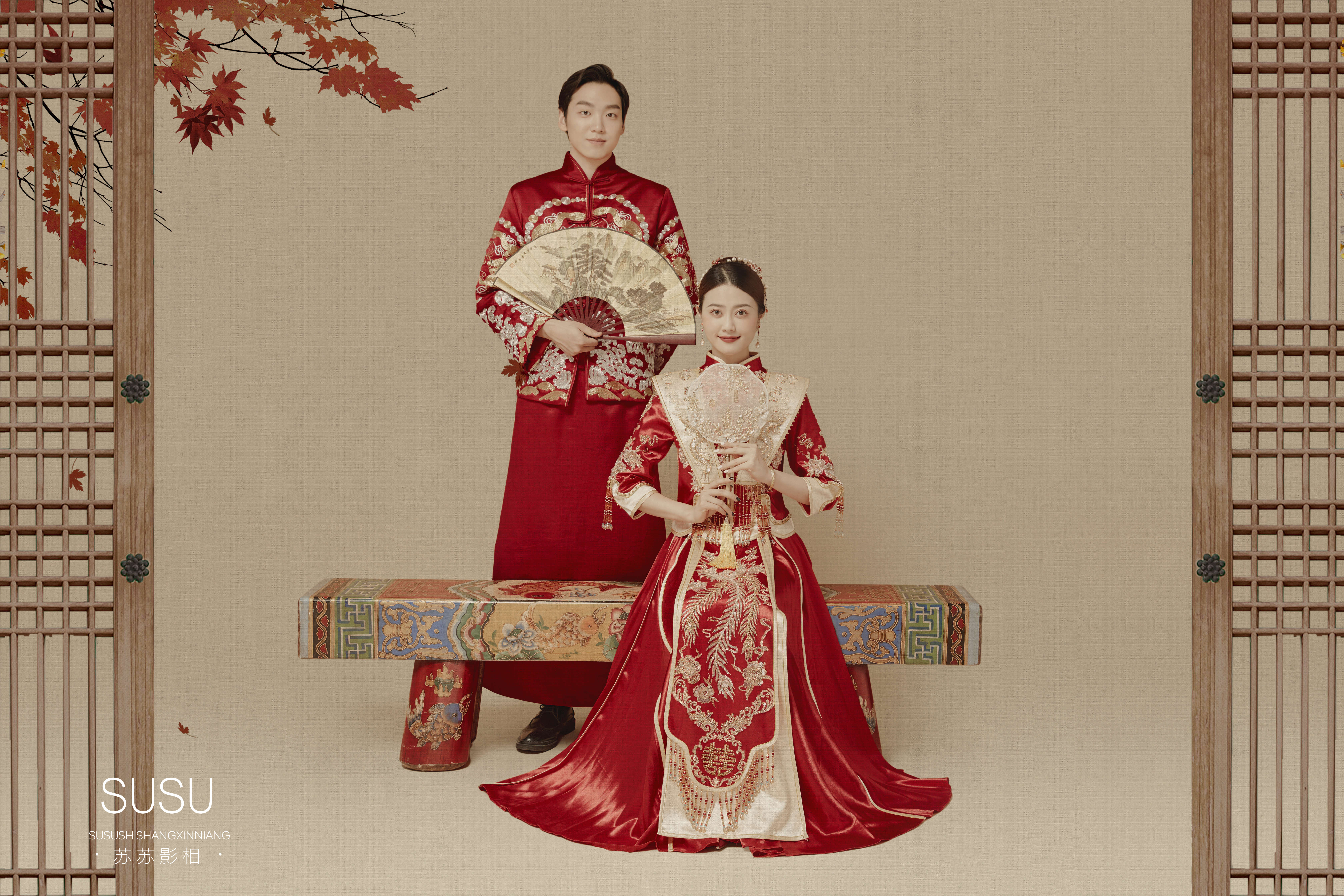 终于解锁囍嫁风粉砂质，成片出乎意料的好看