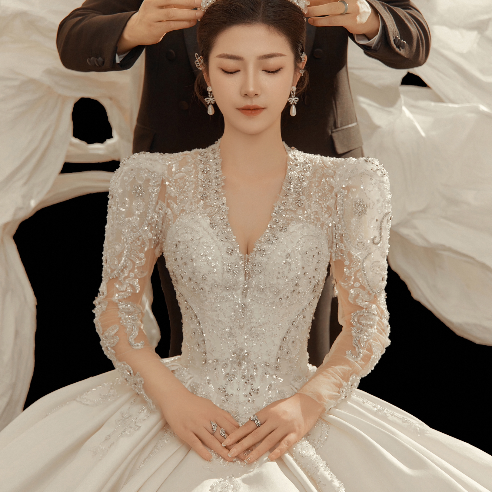 【高定·山茶花】婚纱工作室&记录爱的幸福见证 
