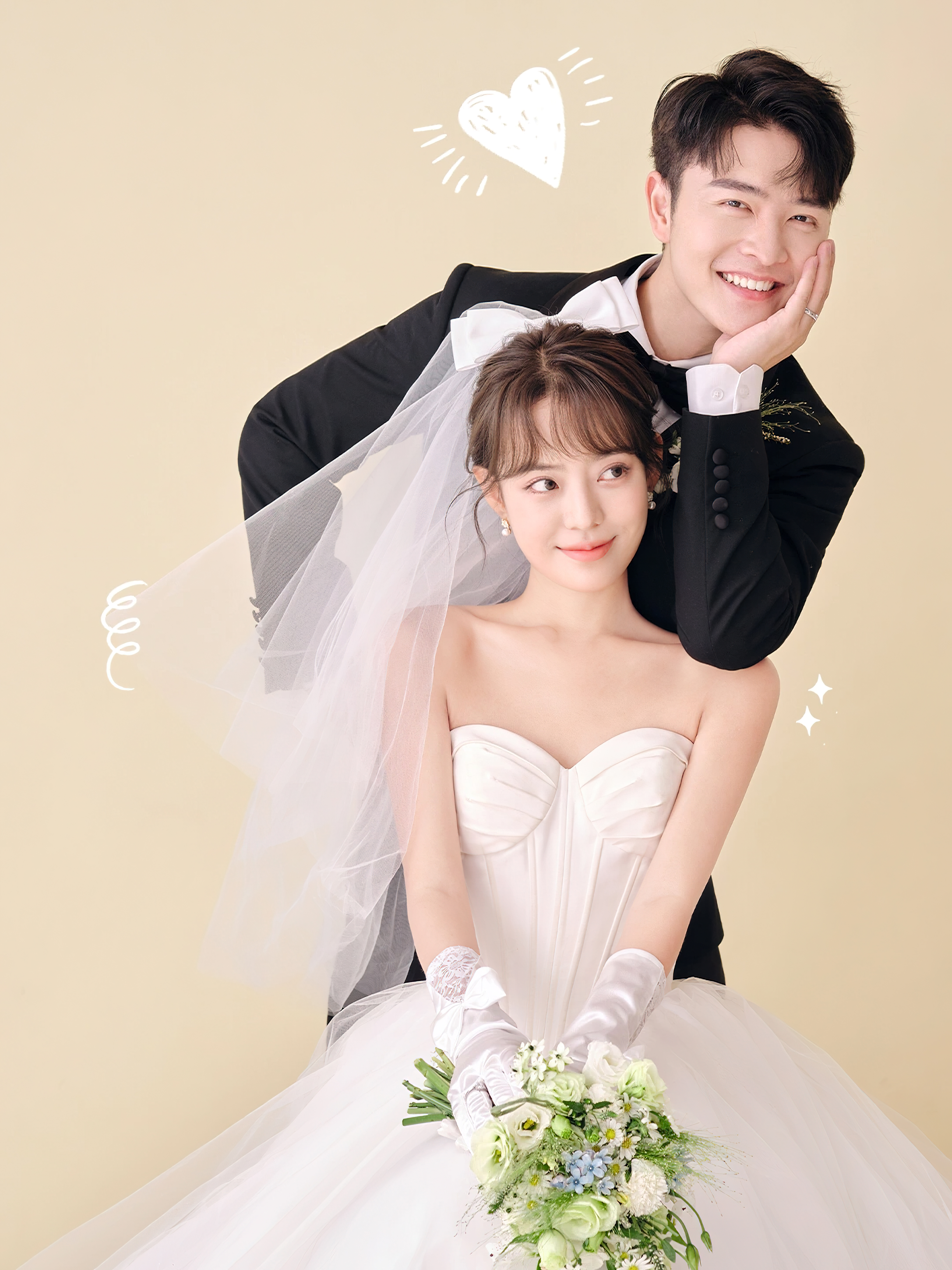 一價(jià)全包丨送全新定制婚紗丨婚嫁大禮包丨精修30張
